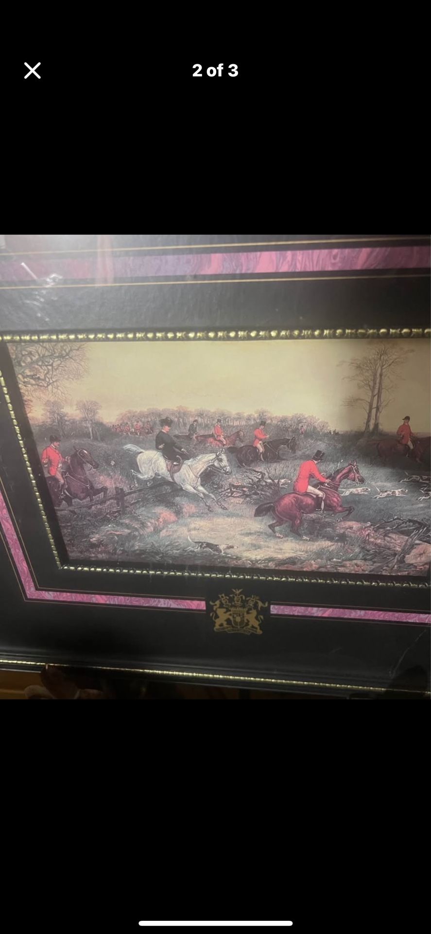 Henry Thomas Alken Fox Hunt Scene Print "BREAKING COVER" - photo 2