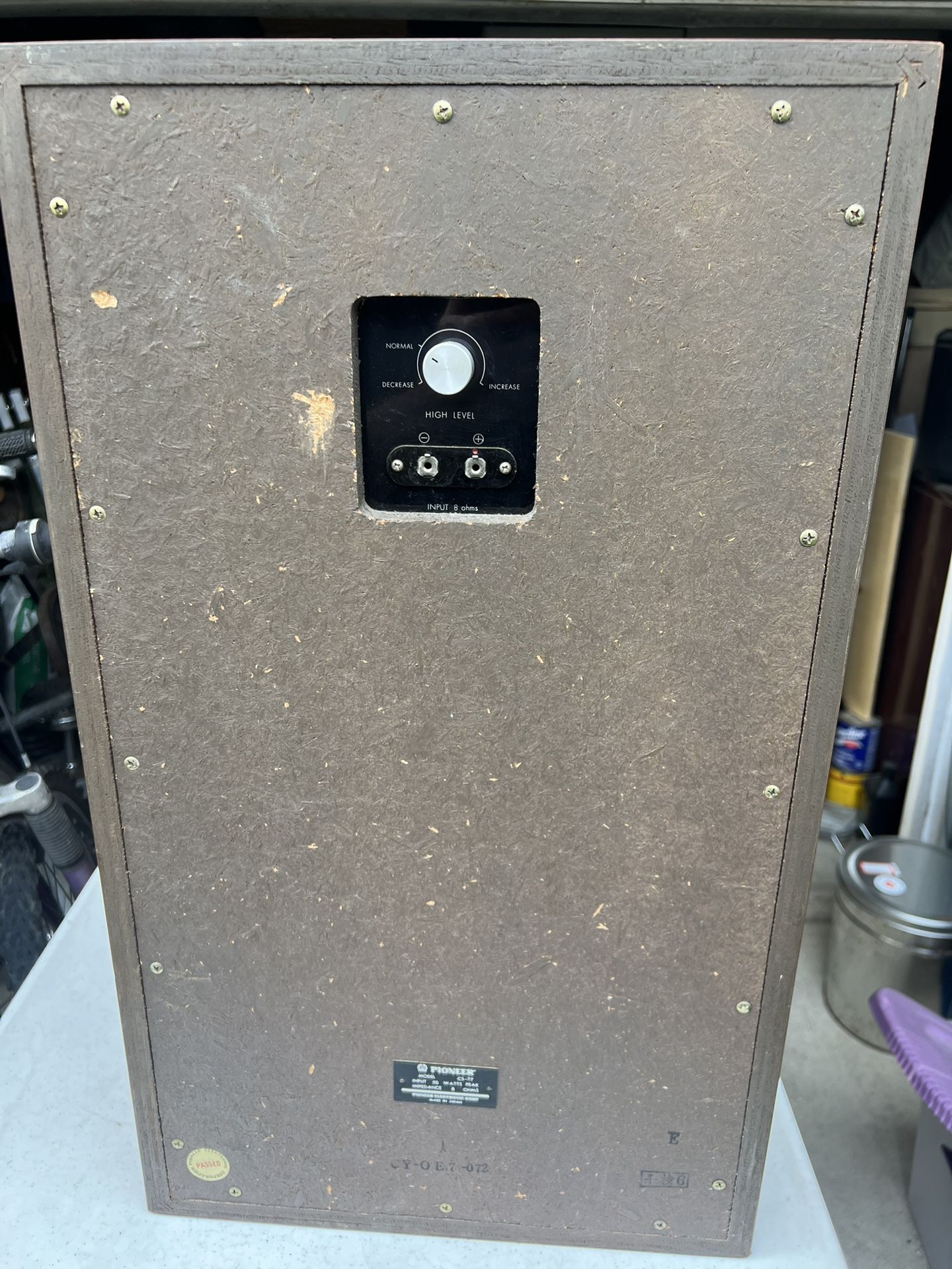 PIONEER® MODEL CS -77 INPUT 50 WATTS PEAK - photo 5