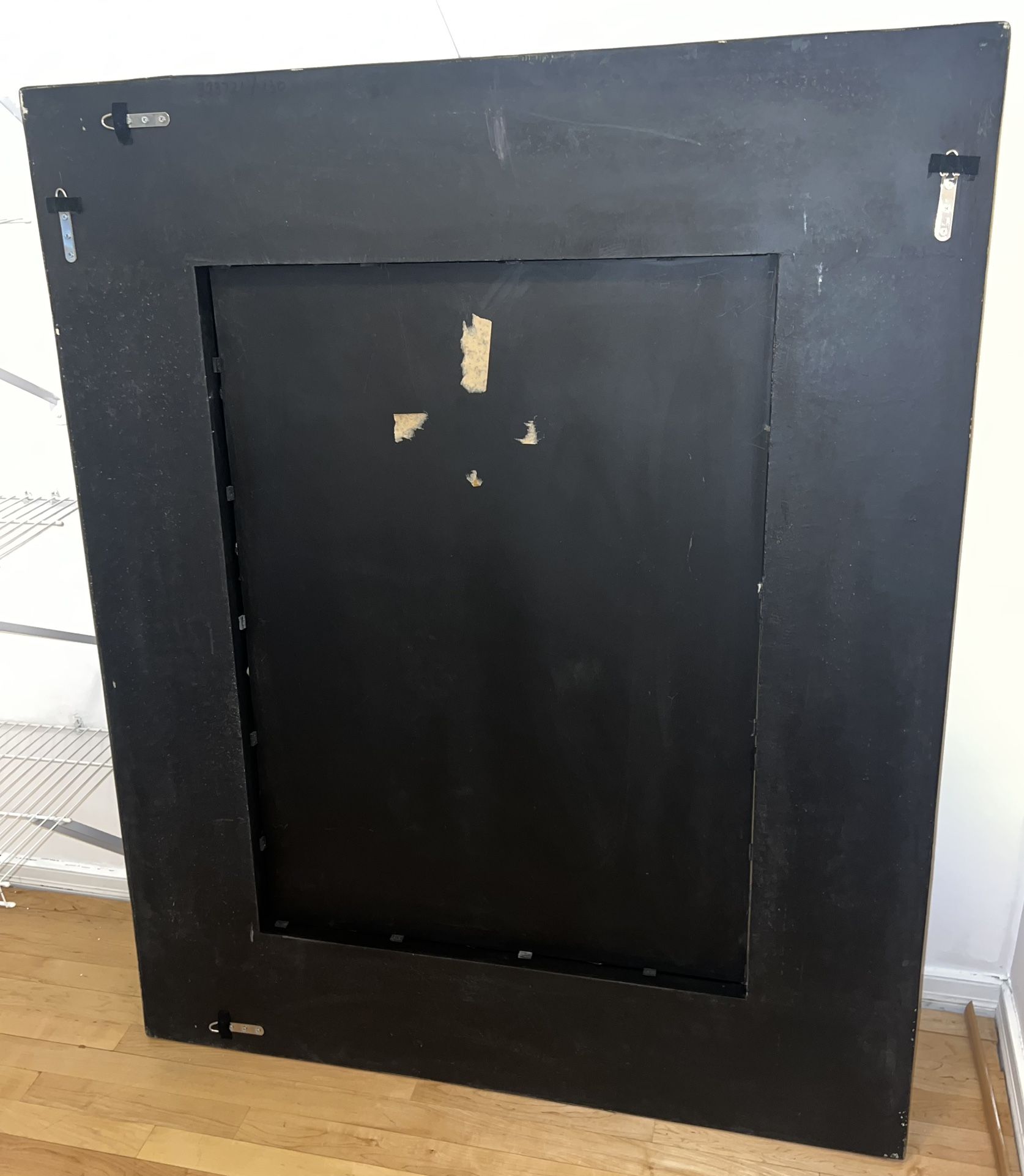 Interesting 4’x5’ Or 5’x4’ Wall Mirror - Bamboo/Leather Look - photo 5