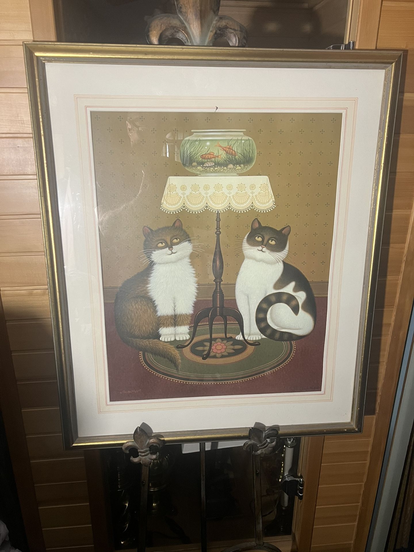 Charles Wysocki Signed "Shall We" Lithograph - photo 2