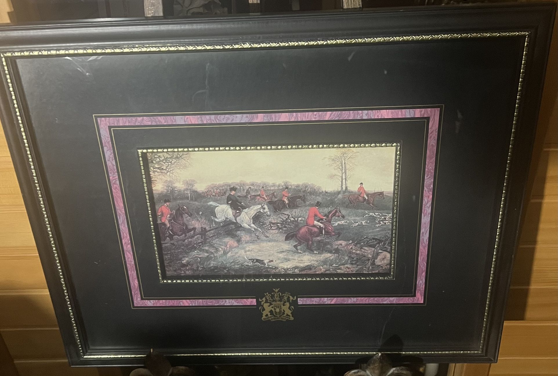 Henry Thomas Alken Fox Hunt Scene Print "BREAKING COVER"