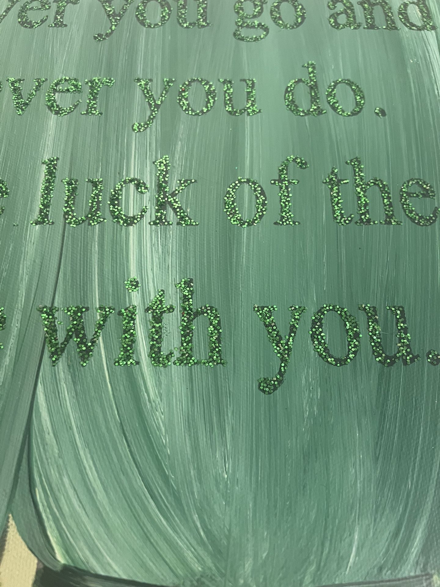 Irish Blessing Leprechaun Art - photo 5