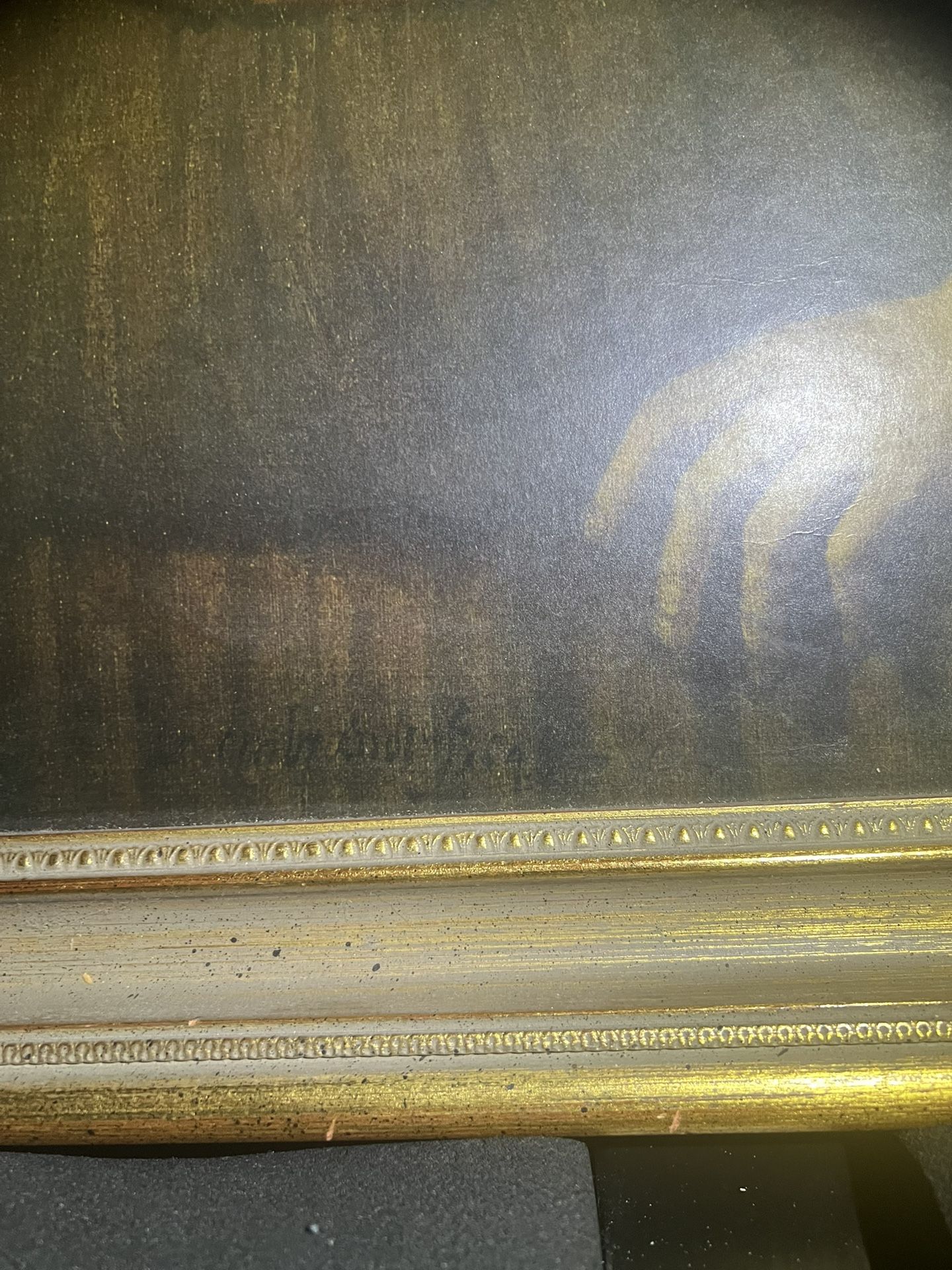 Young Girl At An Open Half Door-Rembrandt Print - photo 5