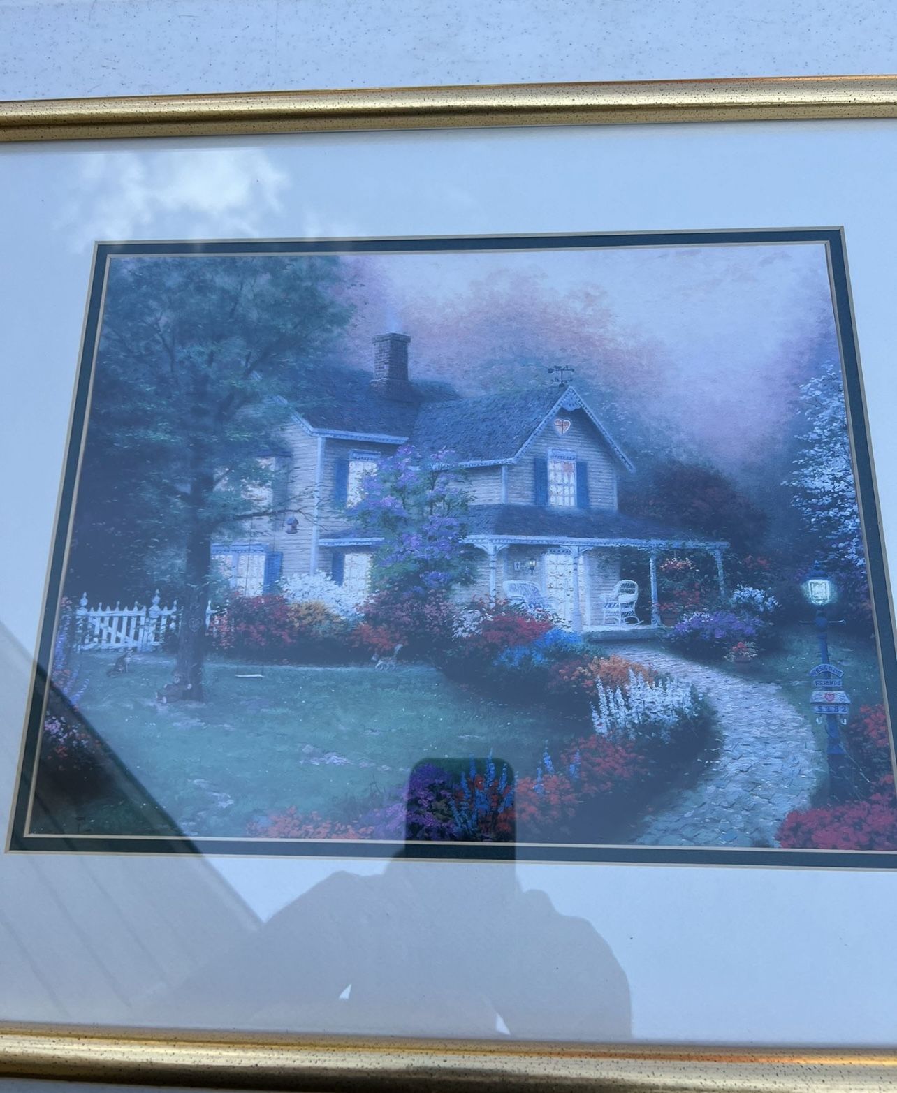 Thomas Kinkade Home Is Where The Heart Is Framed - photo 5