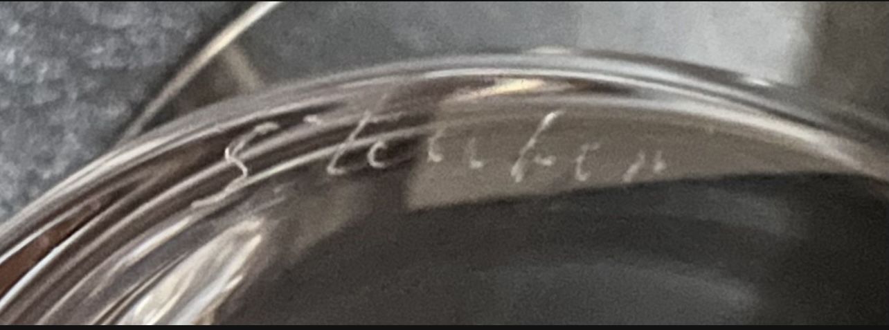 Steuben Thumbprint Bowl Series by George Thompson, Box, Book, Du - photo 3