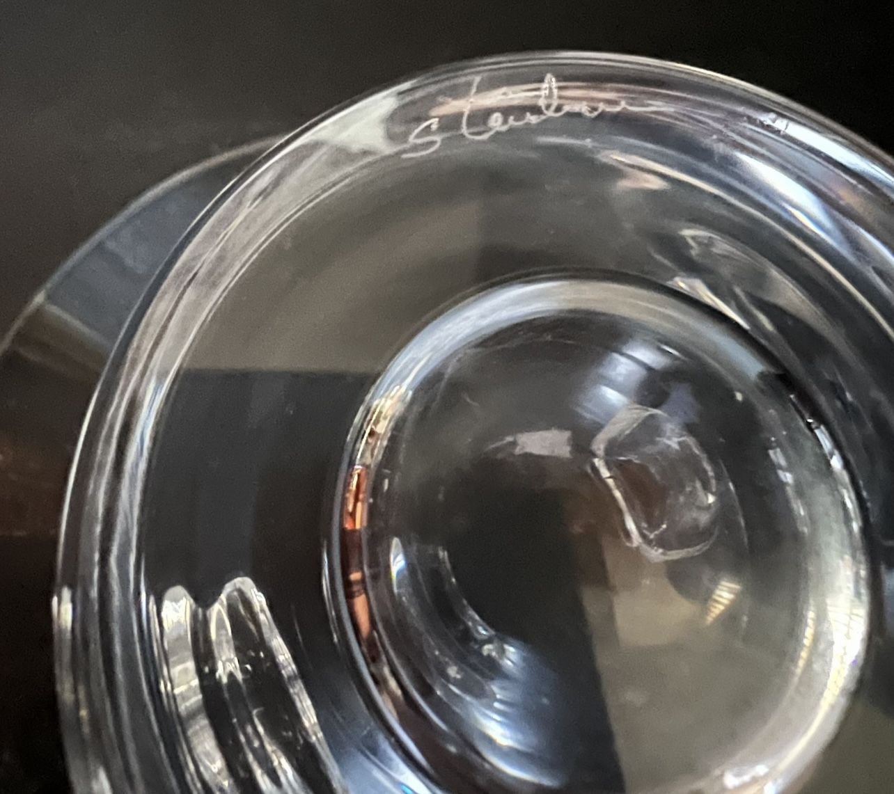 Steuben Thumbprint Bowl Series by George Thompson - photo 4