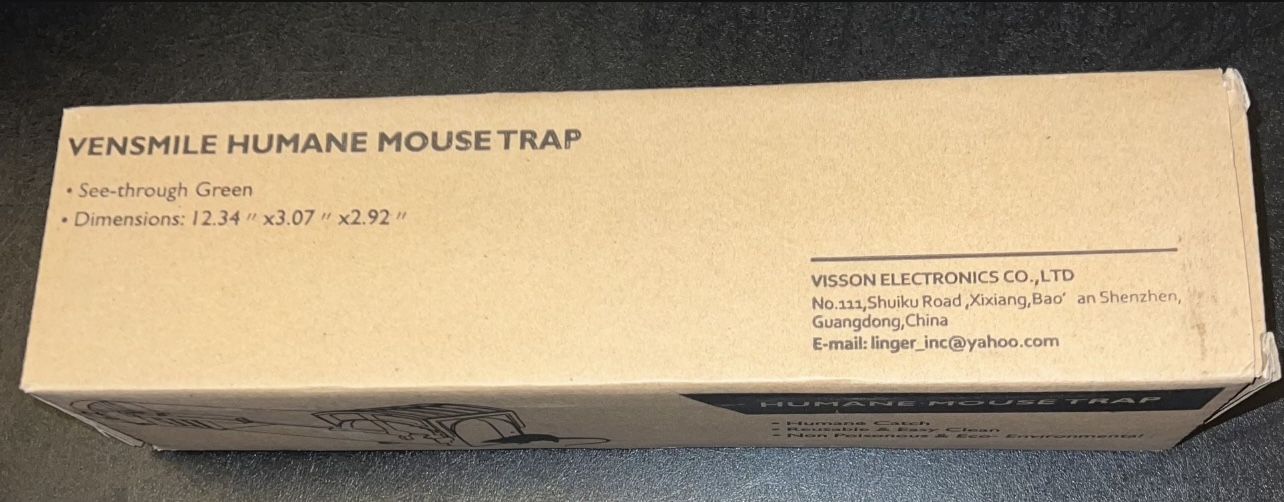 Vensmile Humane No Kill Mouse Traps Bnib 6 Available - photo 3