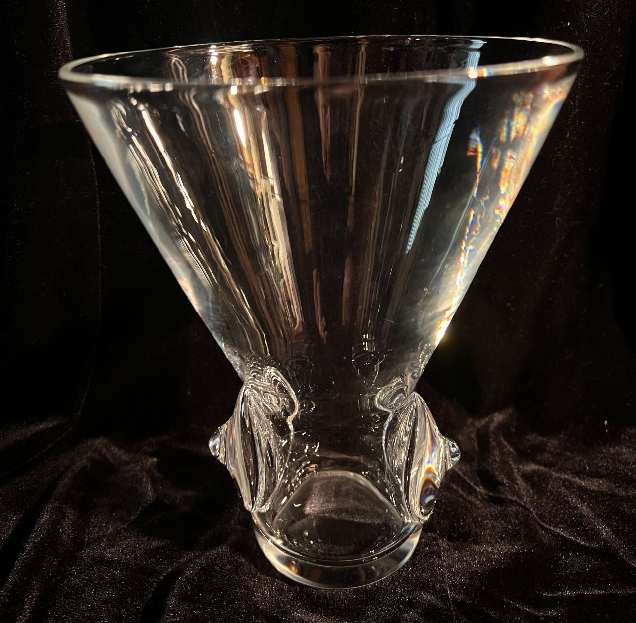 Vintage Signed Steuben Glass Vase #8069