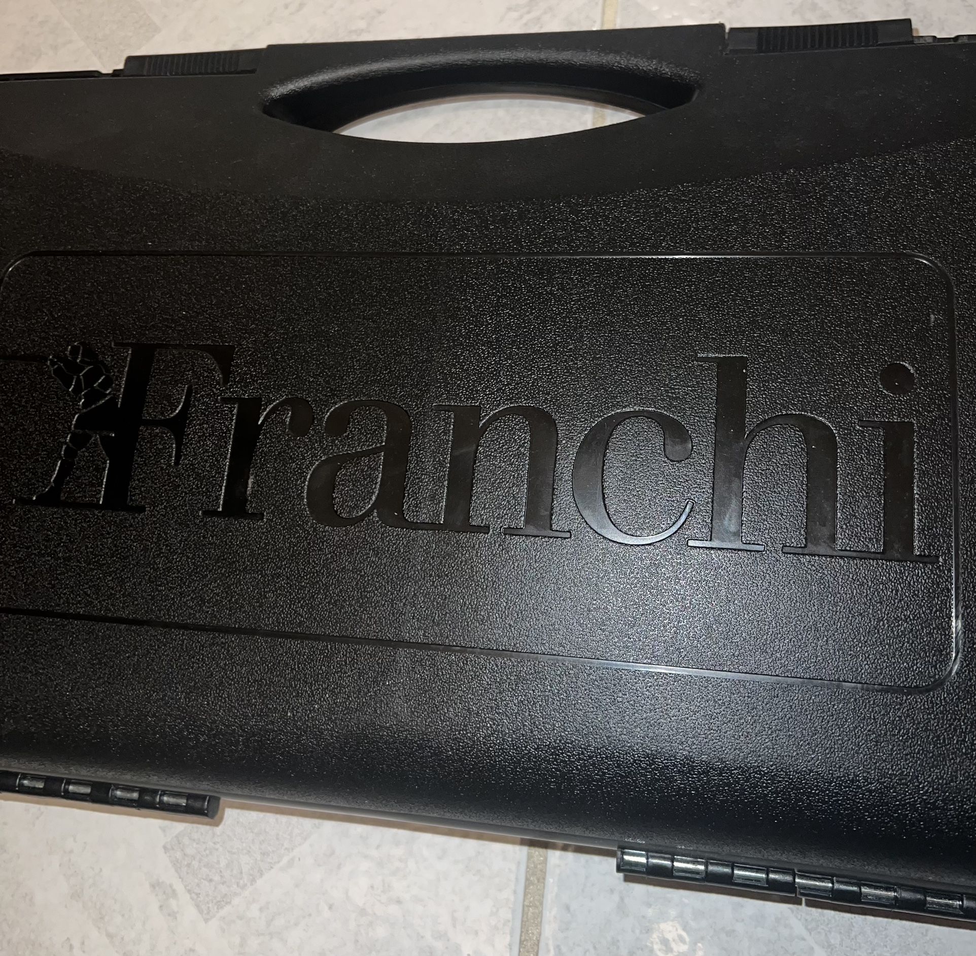 FRANCHI Split Shotgun Hard Case with Padding Black Plastic Carry - photo 2