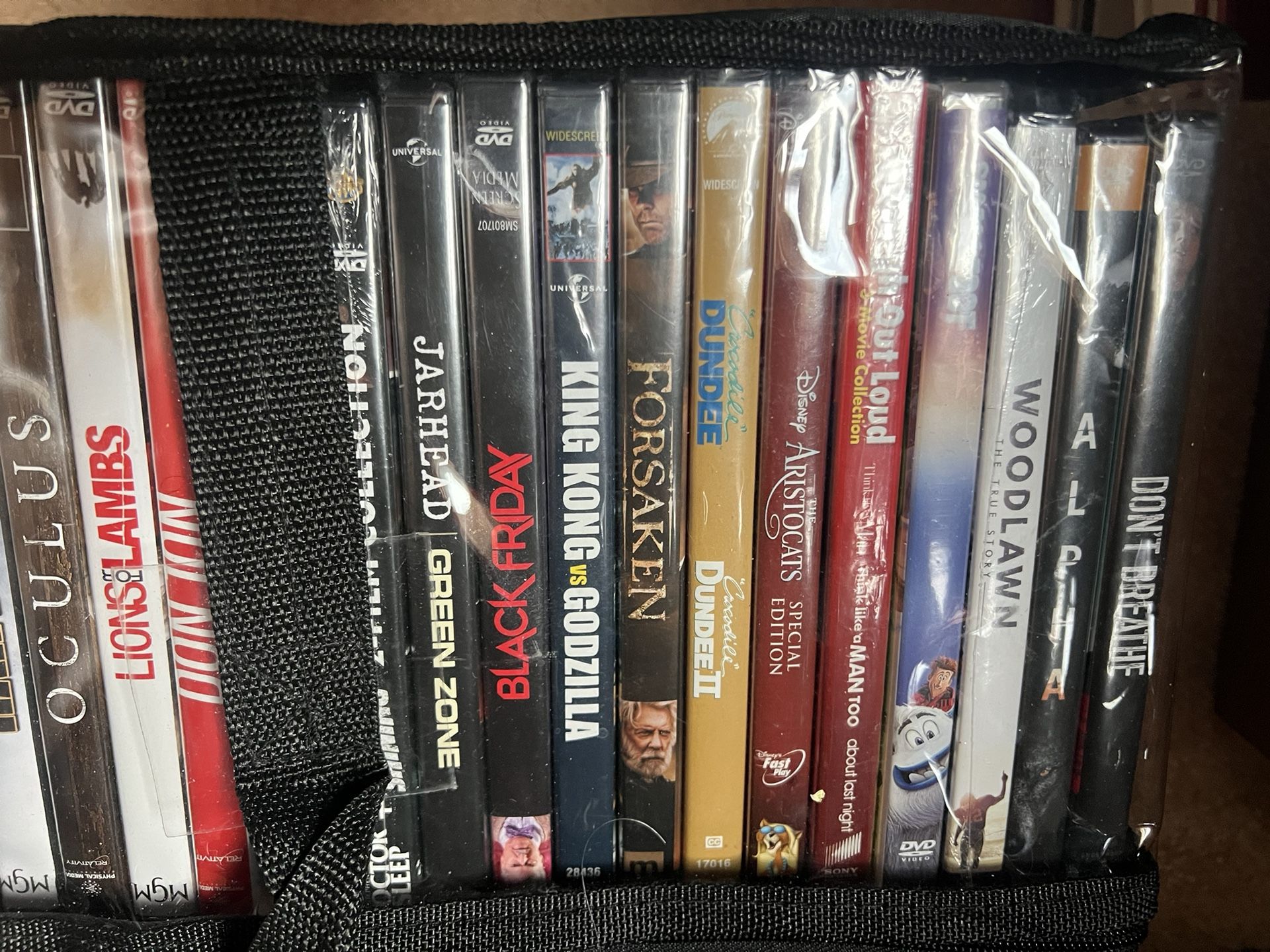 35 Brand New Sealed DVDs in Vinyl Storage Bag - photo 2