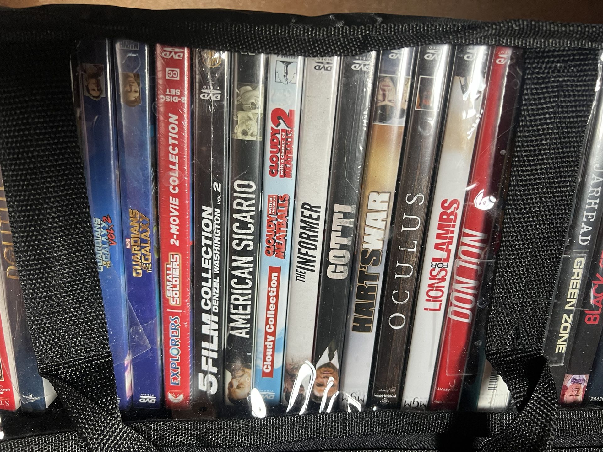 35 Brand New Sealed DVDs in Vinyl Storage Bag - photo 3