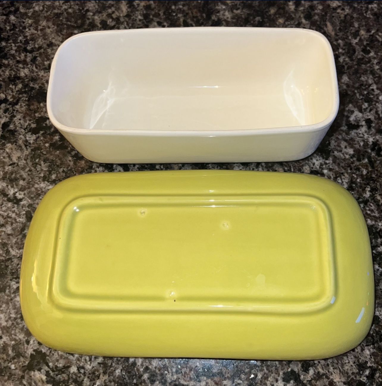 Red Wing Lotus Bronze Butter Dish - photo 3