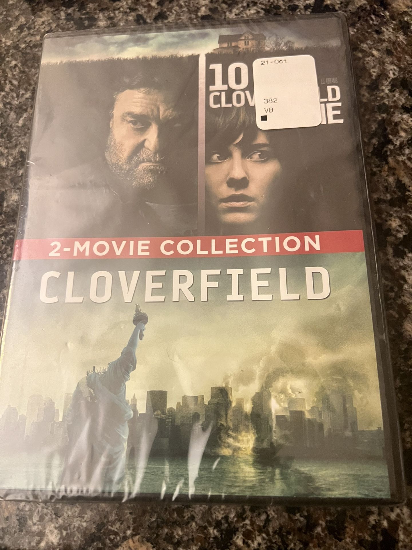 10 Cloverfield Lane / Cloverfield (DVD) 2 Movie Collection NEW F