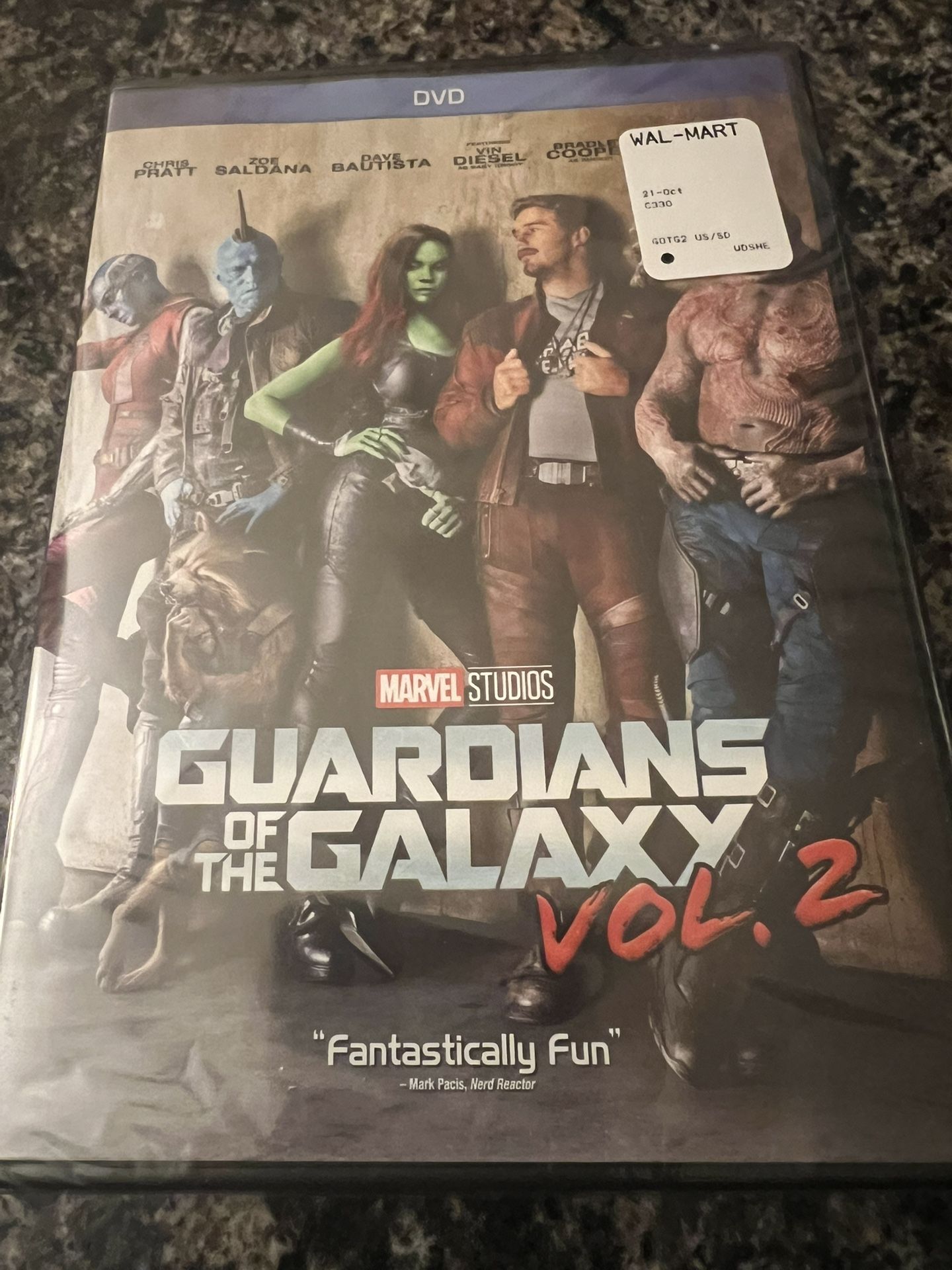 Guardians of the Galaxy Vol. 2 DVD (2017) Brand New Sealed
