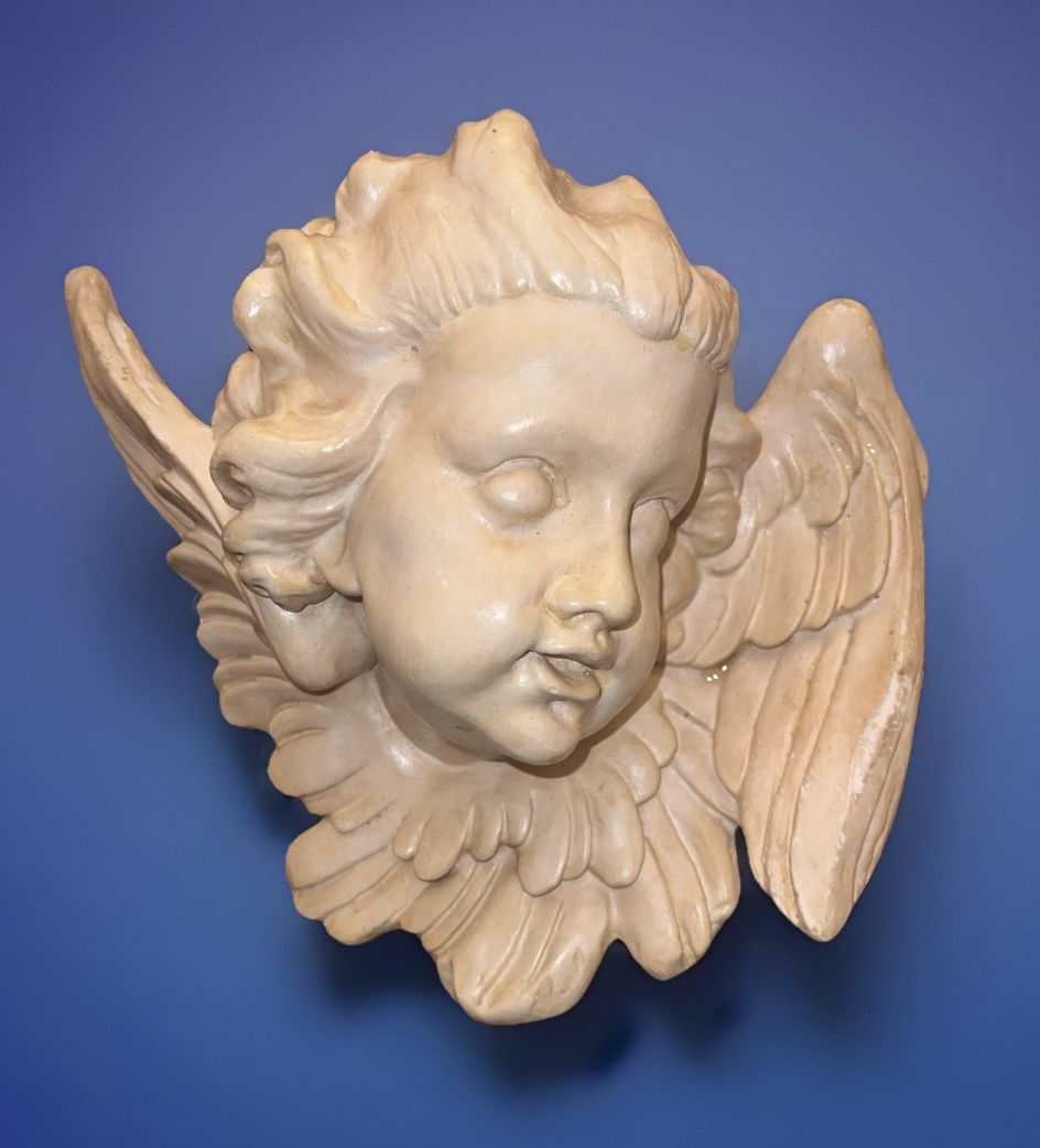Vintage 3D Victorian Angel Cherub Decor Eros Left & Right - photo 4