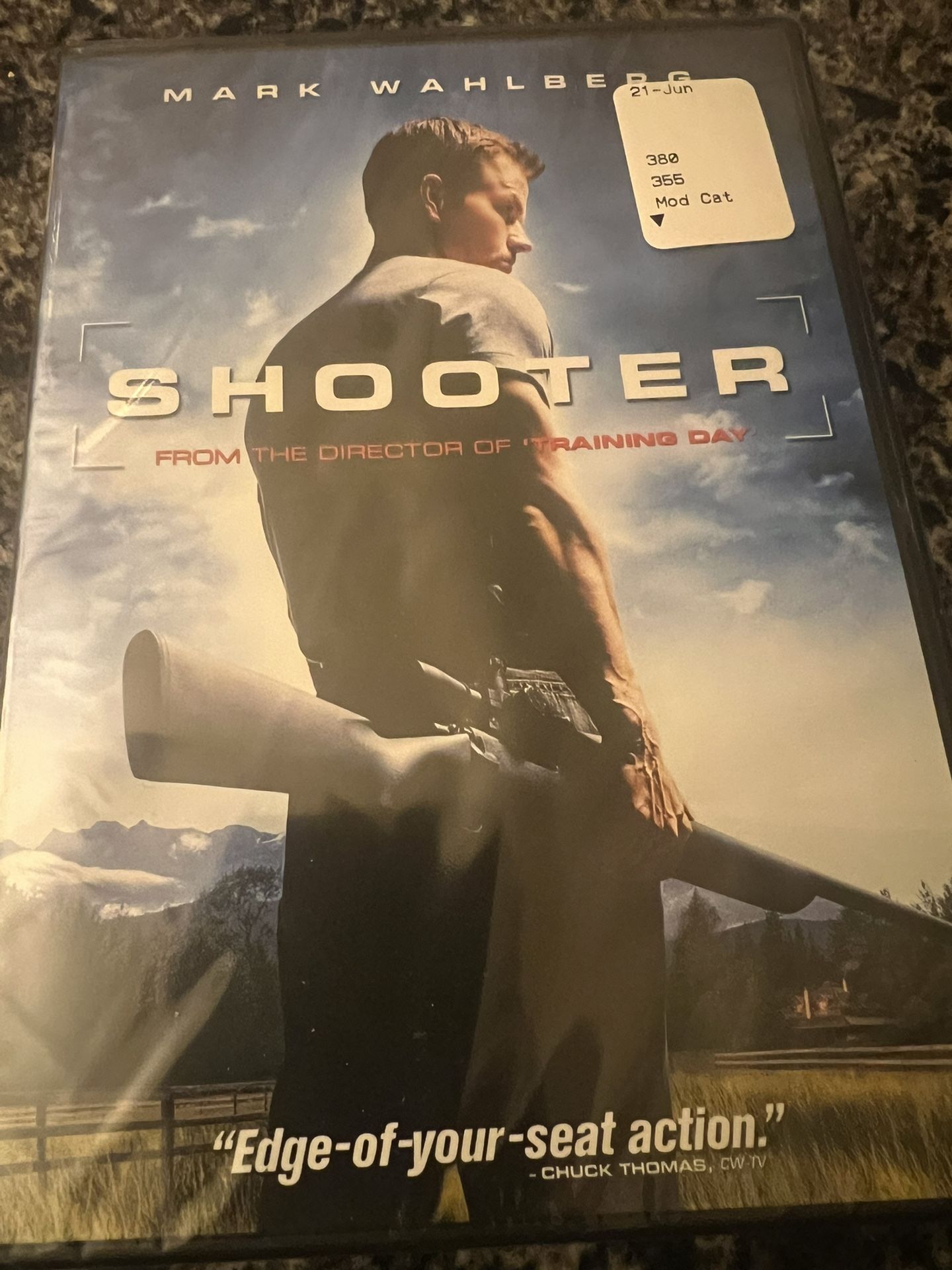 Shooter DVD Mark Wahlberg Brand New Sealed