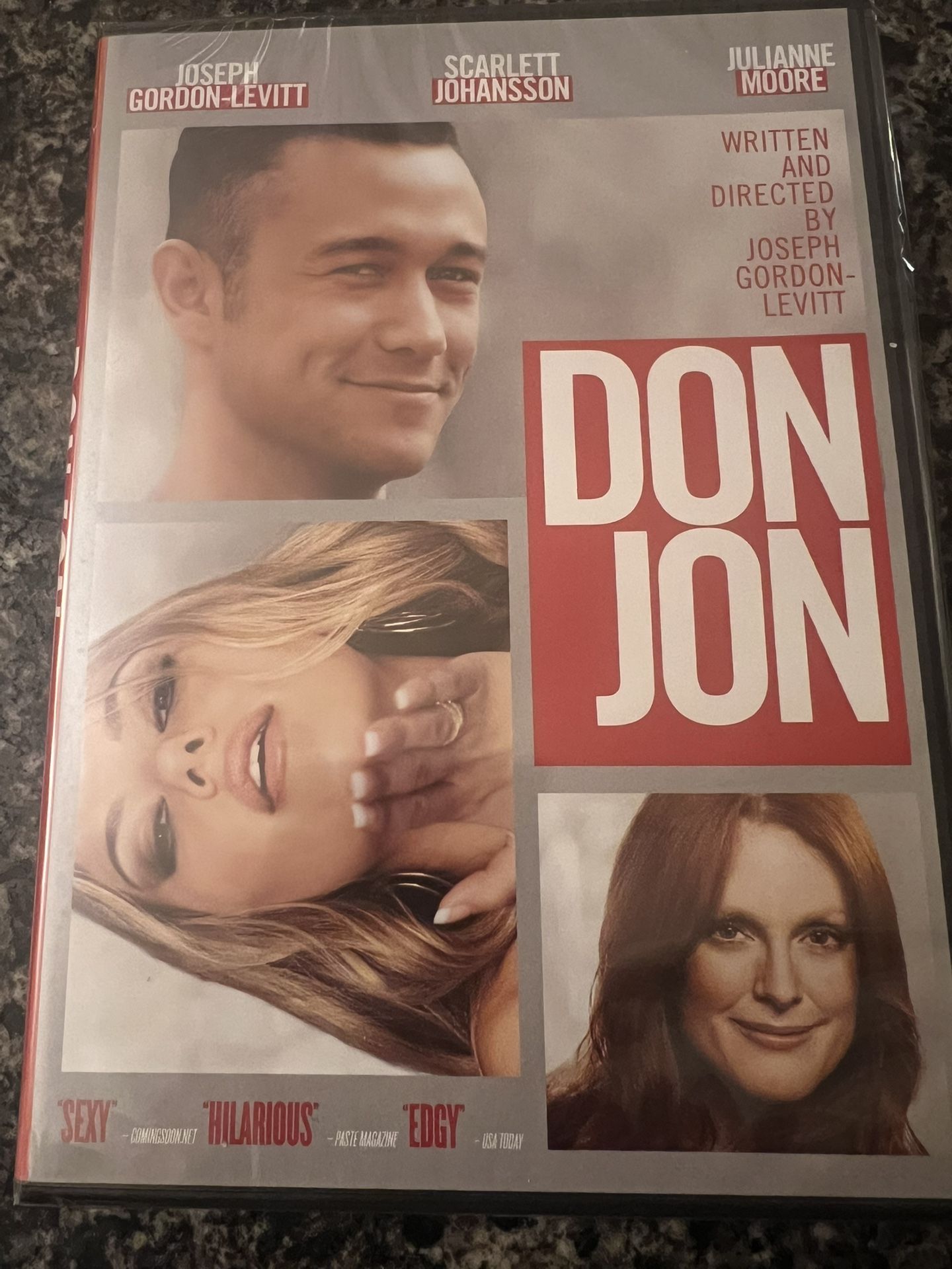 Don Jon Dvd Brand New & Sealed