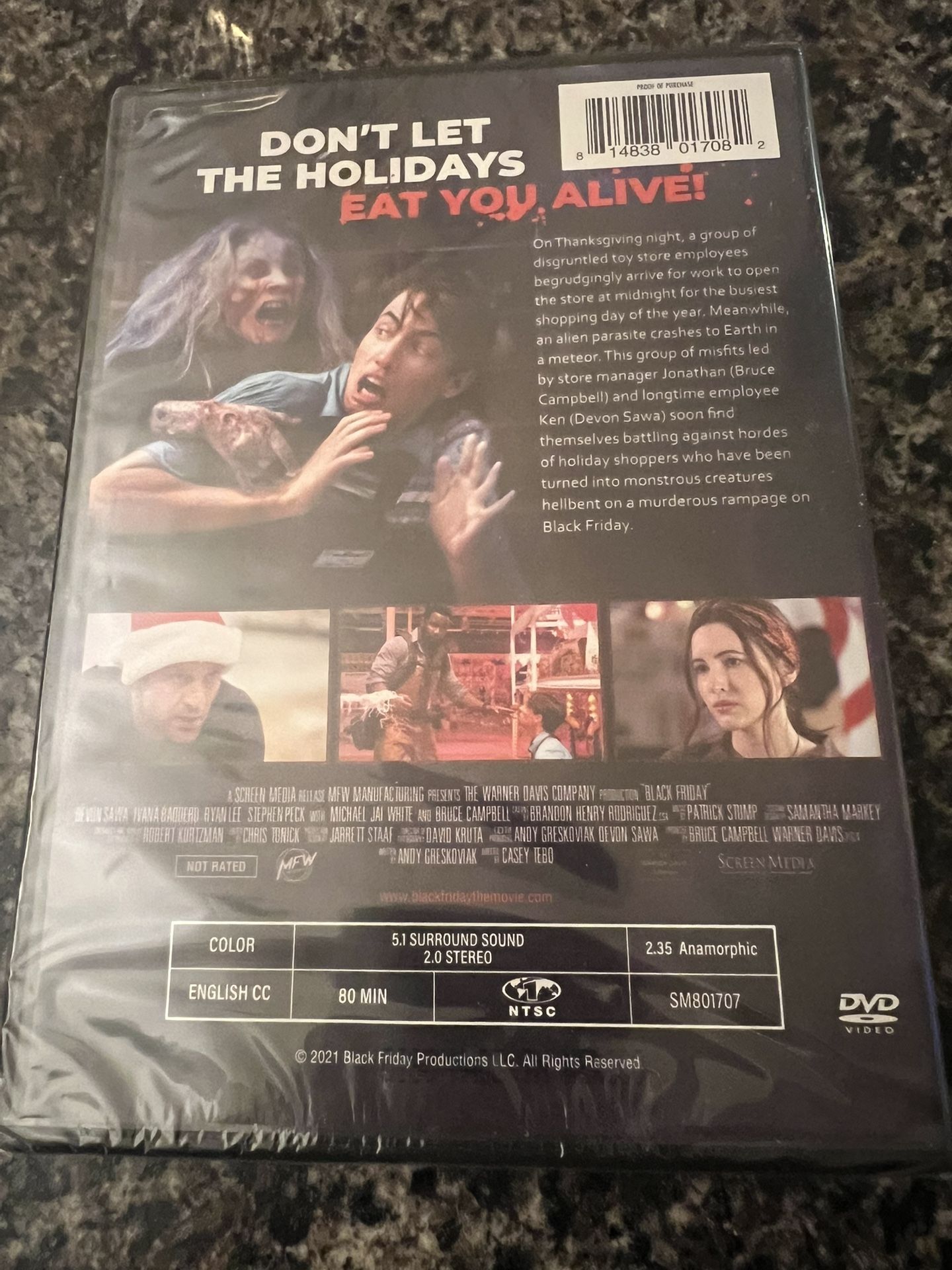 Black Friday Dvd Brand New And Sealed - photo 2