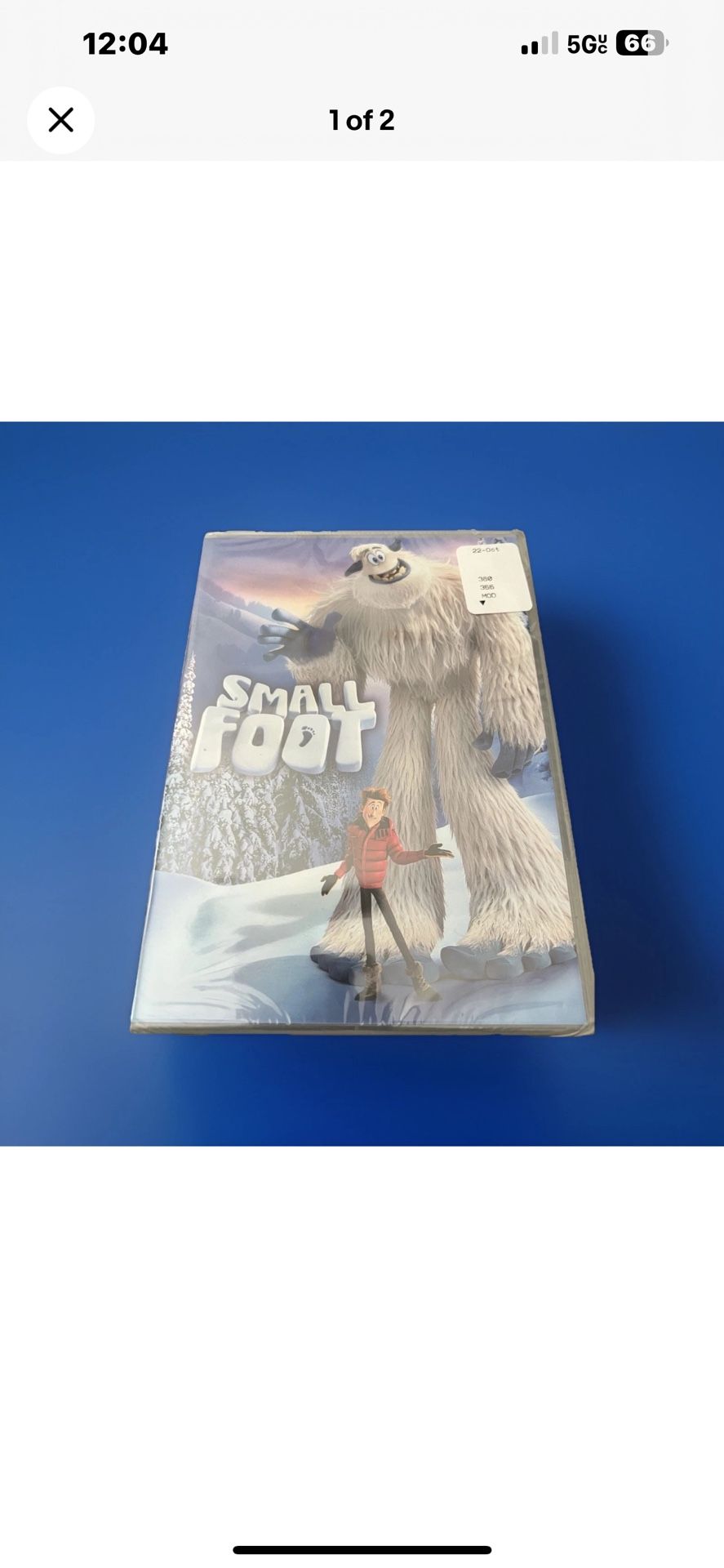 Smallfoot (DVD, 2018) Brand New & Sealed