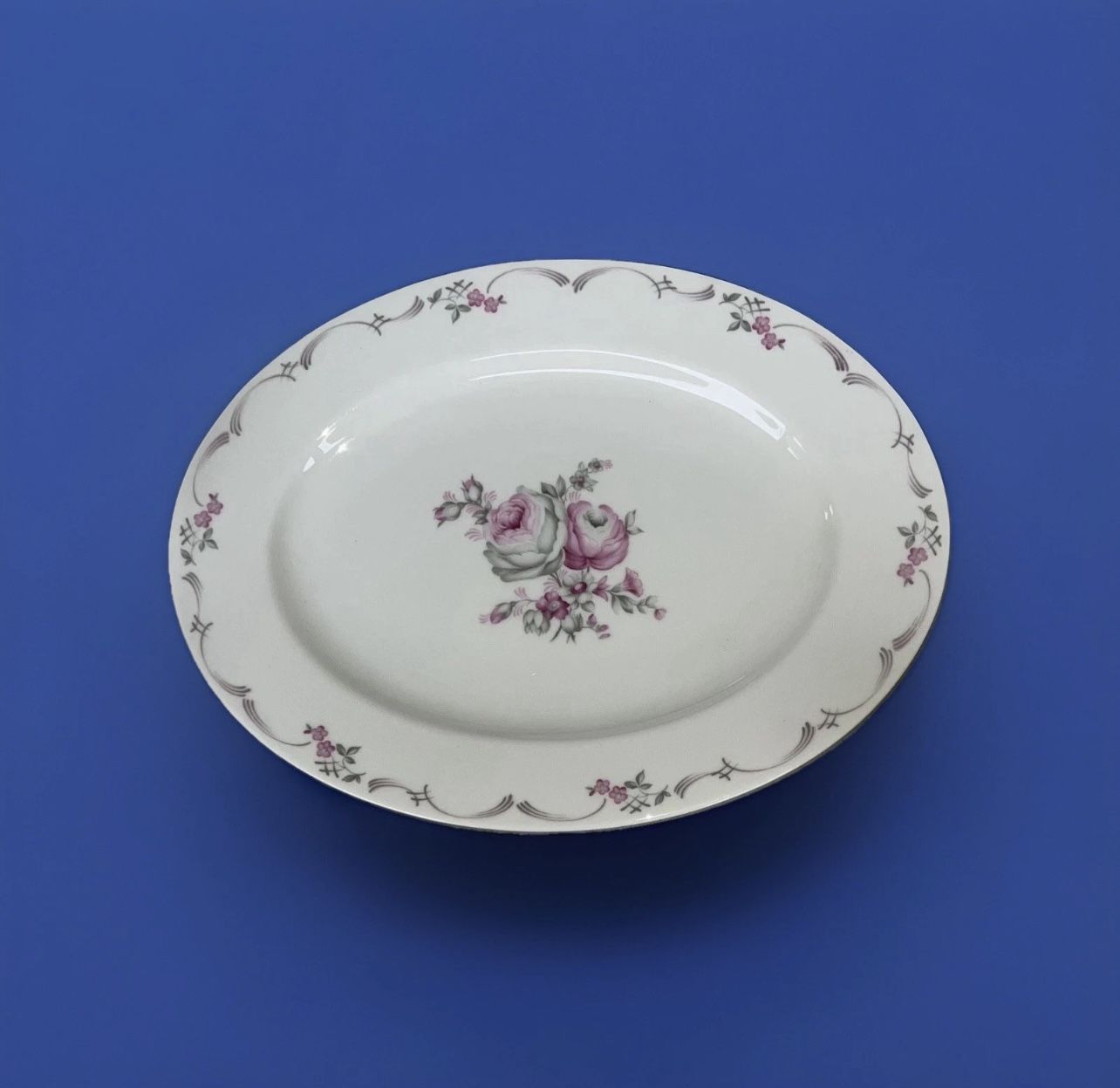 2 Castleton Belrose USA Oval Serving Platters - photo 2