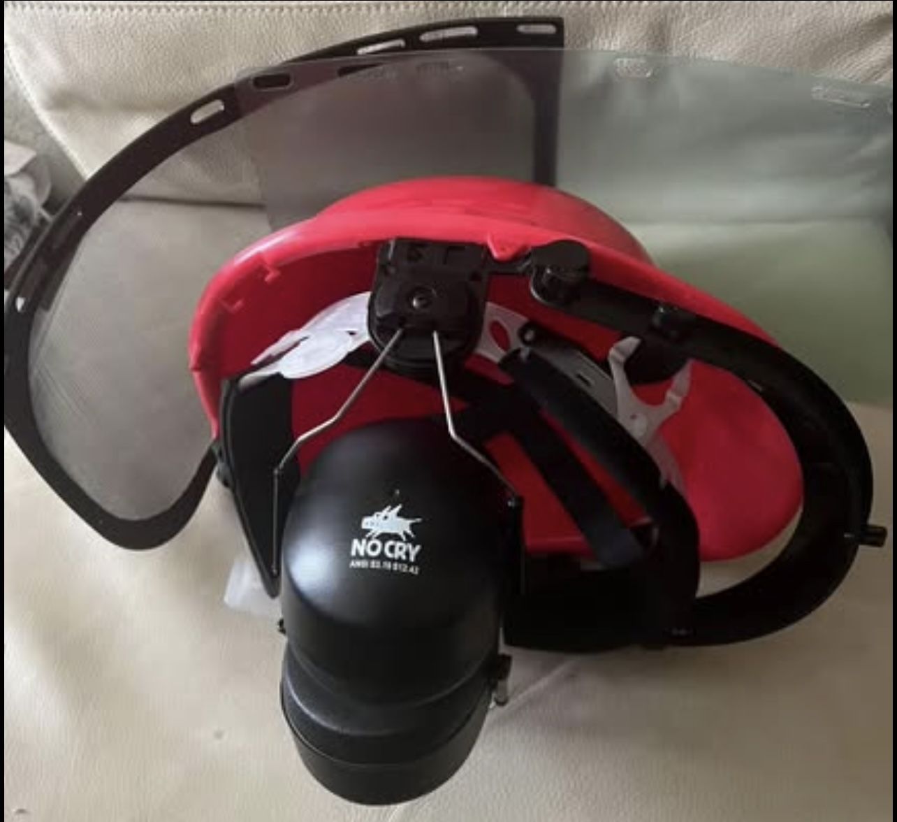 NoCry Industrial Safety Helmet & Hearing Protection - photo 2
