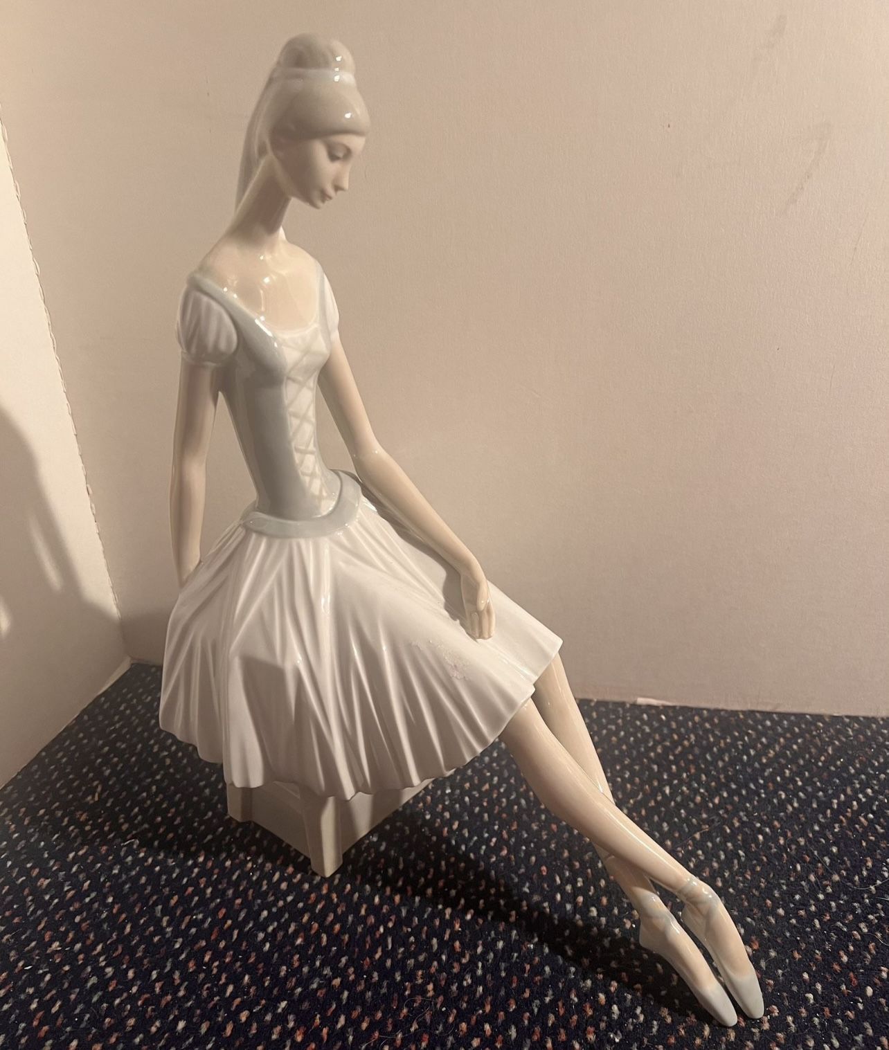 Vintage Lladro Ballerina Nao Figurine - Retired & Rare