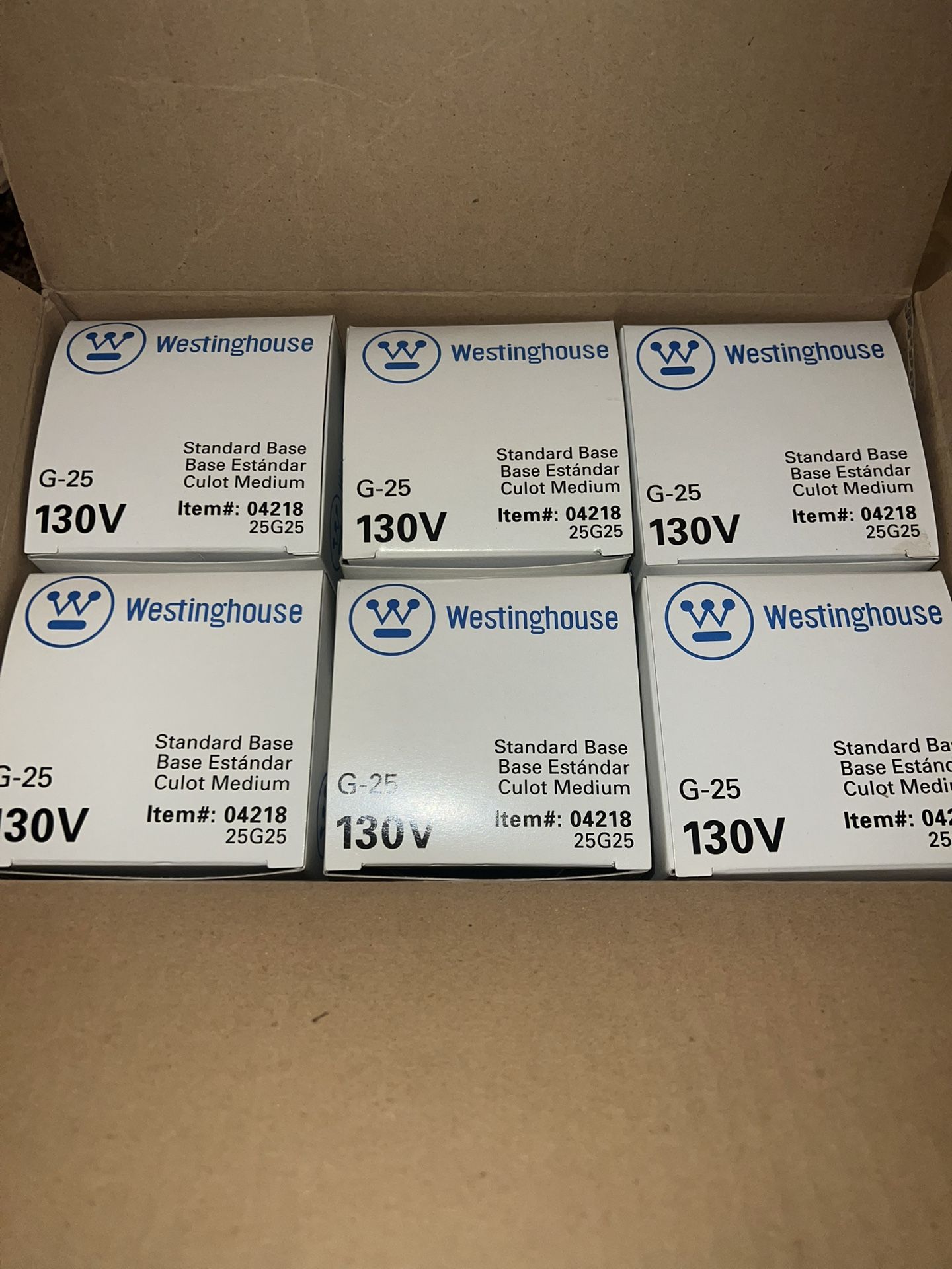 Westinghouse 04218 25w Clear Globe Bulb - photo 3