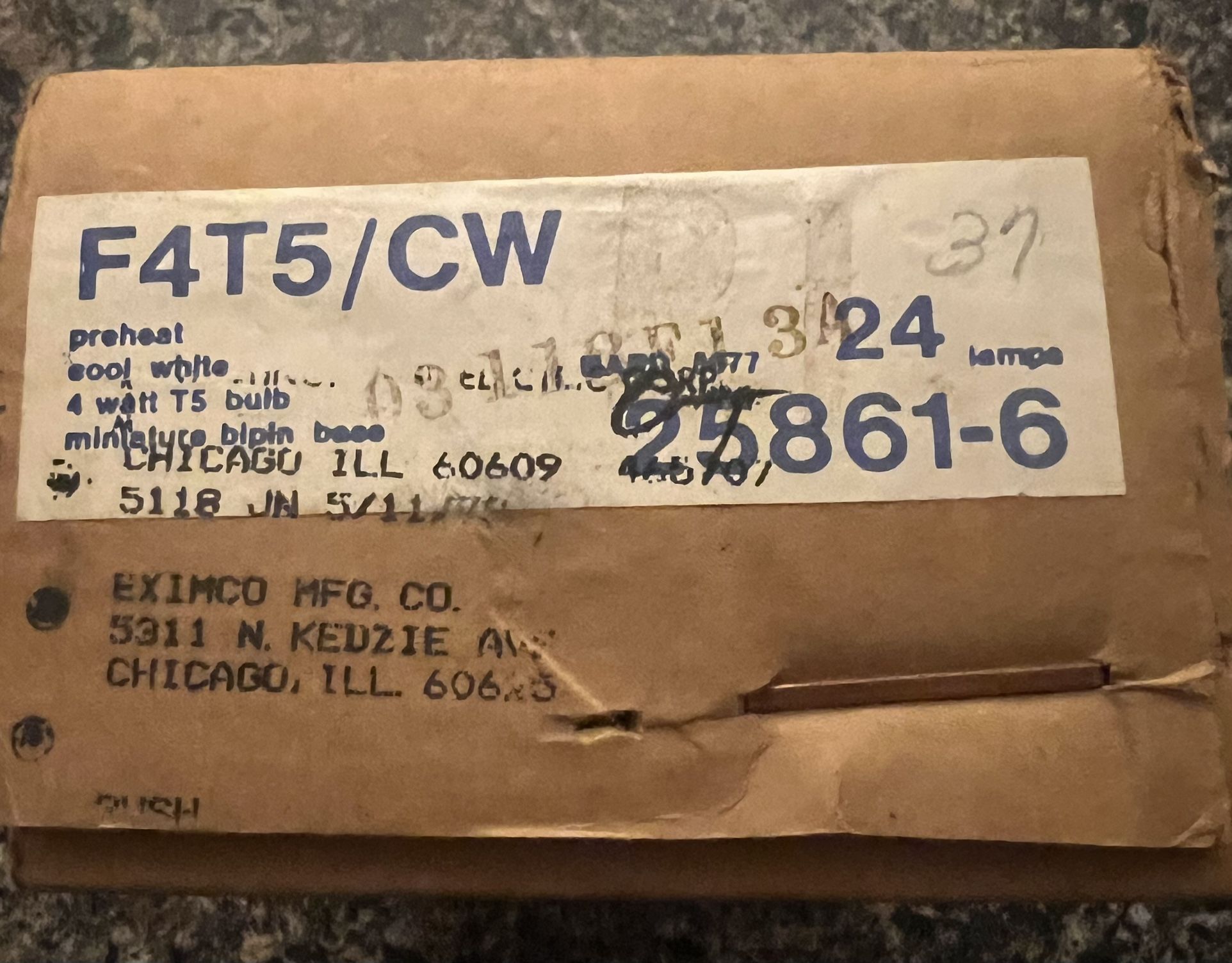 F4T5/CW Preheat Cool White 4 Watt T5 Bulb