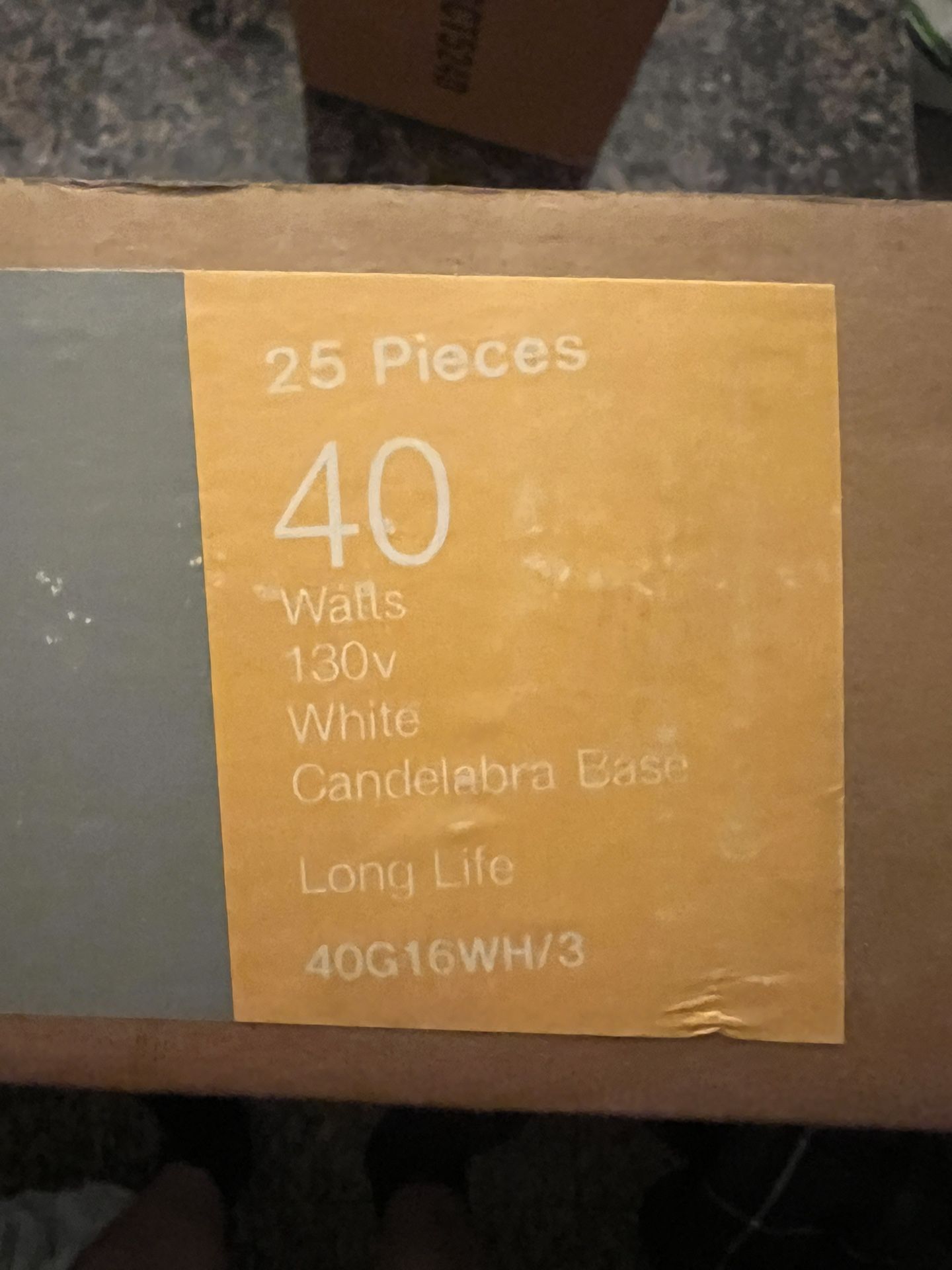 25-40W Candelabra Base Light Bulbs (40G 16WH/3) - photo 5