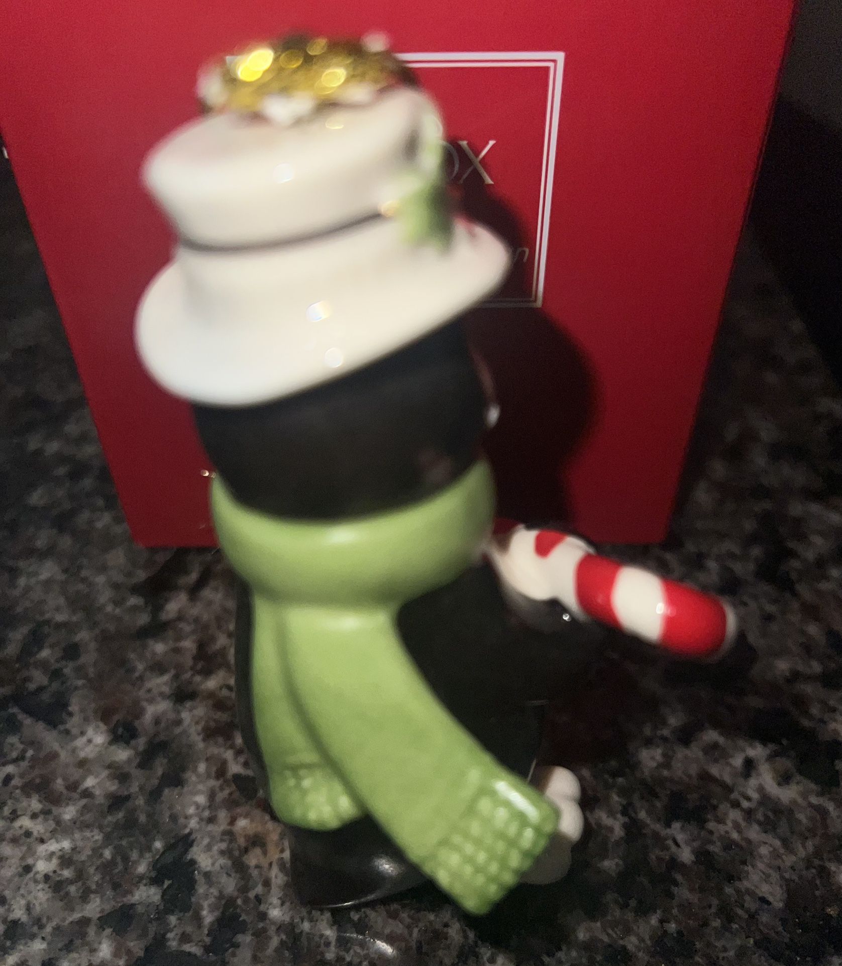 Lenox Penguin with Candy Cane Ornament - photo 4
