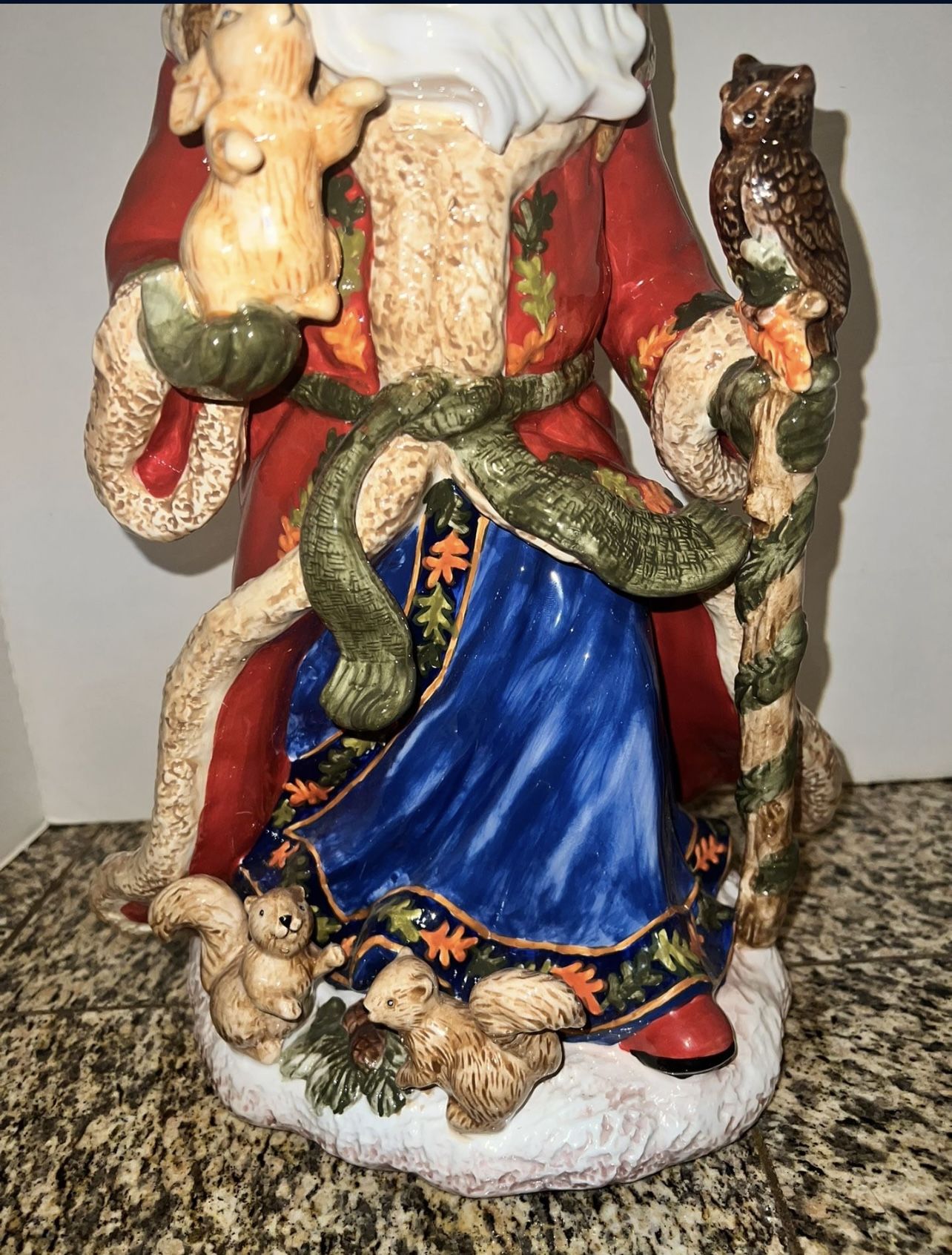 Santa ~ Signature Home Collection Northwoods Santa Centerpiece ~ - photo 2