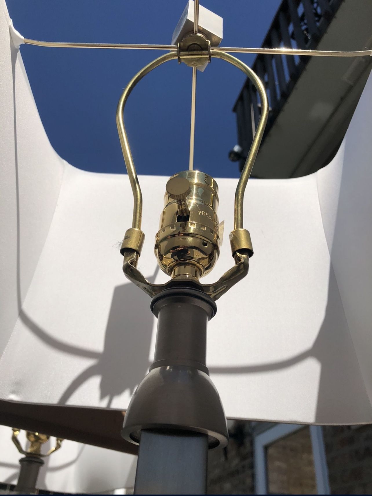 John Richards Designer Lamps with Silk Shade - photo 2