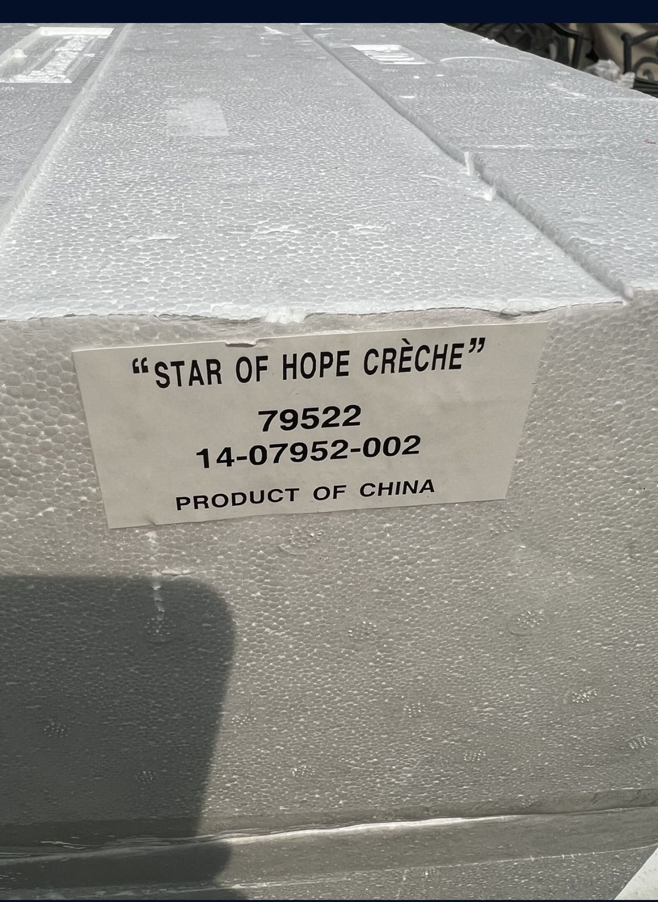 Thomas Kinkade Hawthorne Village STAR OF HOPE CRECHE Lighted Nat - photo 3