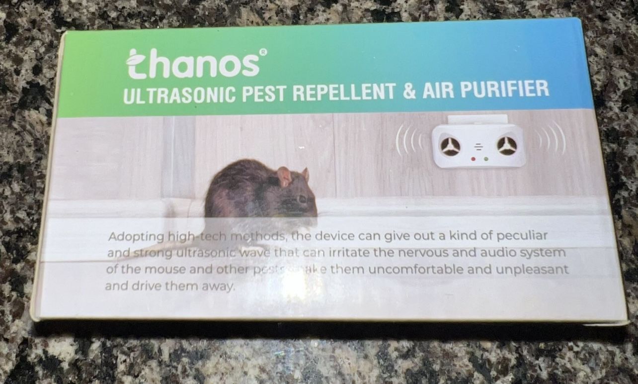 Thanos Ultrasonic Pest Repellent & Air Purifier - photo 2