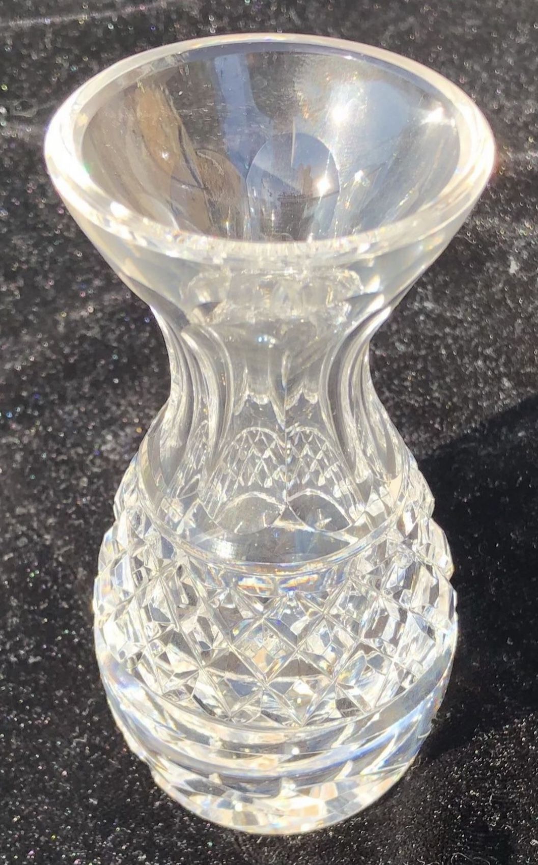 Waterford Crystal Violet Posey Vase Ireland Marked 4" - photo 4