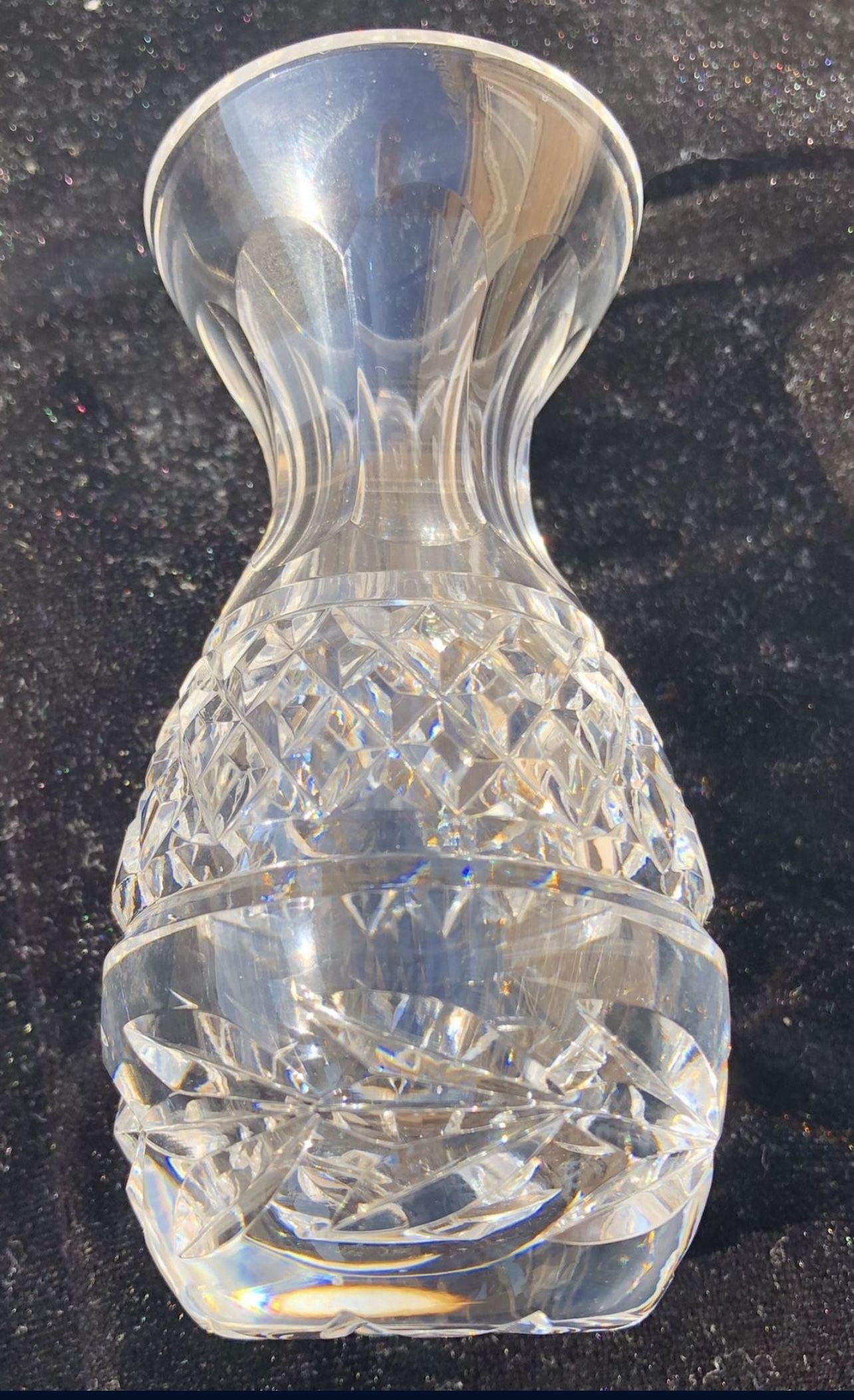 Waterford Crystal Violet Posey Vase Ireland Marked 4" - photo 5