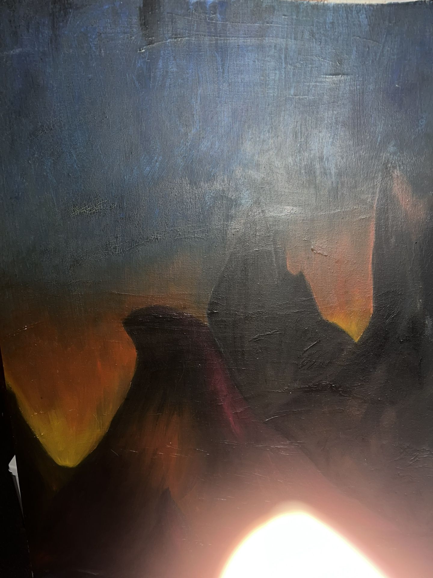 Original Oil Painting By Steven Terman Mendelson 4’ X 5’ Author, - photo 5