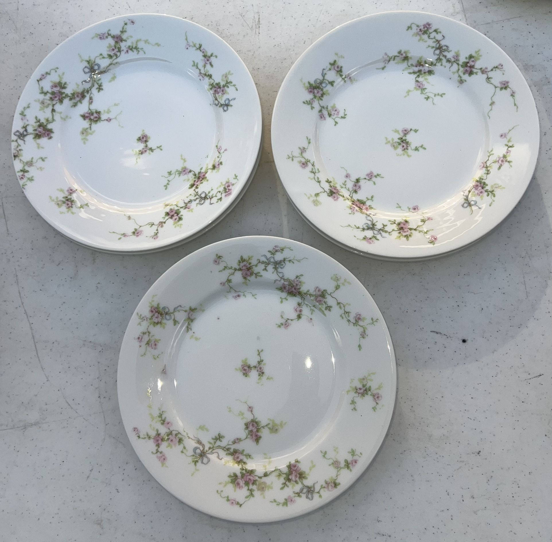 6 Haviland Limoges France 7 1/2” Dessert Appetizer Plates - photo 2