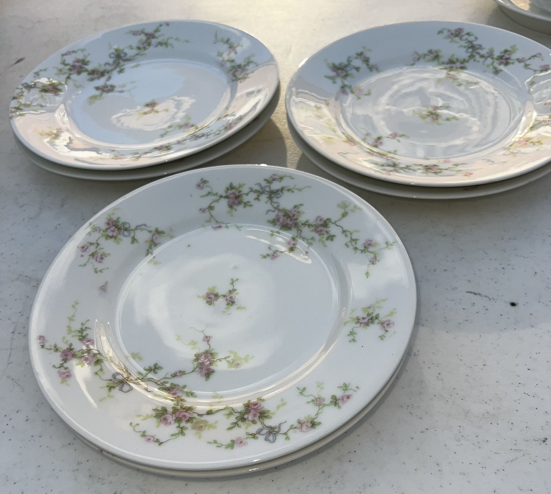 6 Haviland Limoges France 7 1/2” Dessert Appetizer Plates - photo 3
