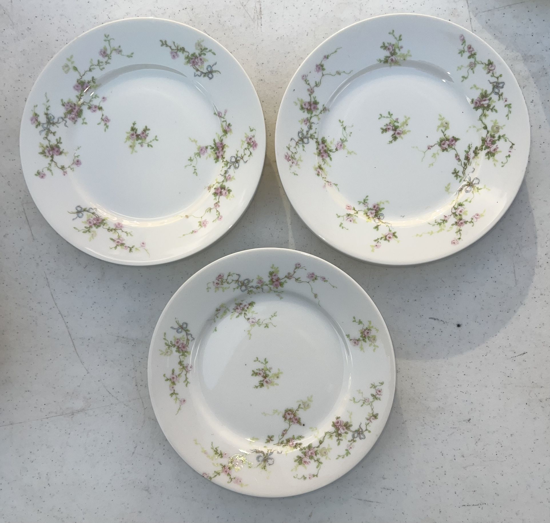 6 Haviland Limoges France 7 1/2” Dessert Appetizer Plates - photo 4