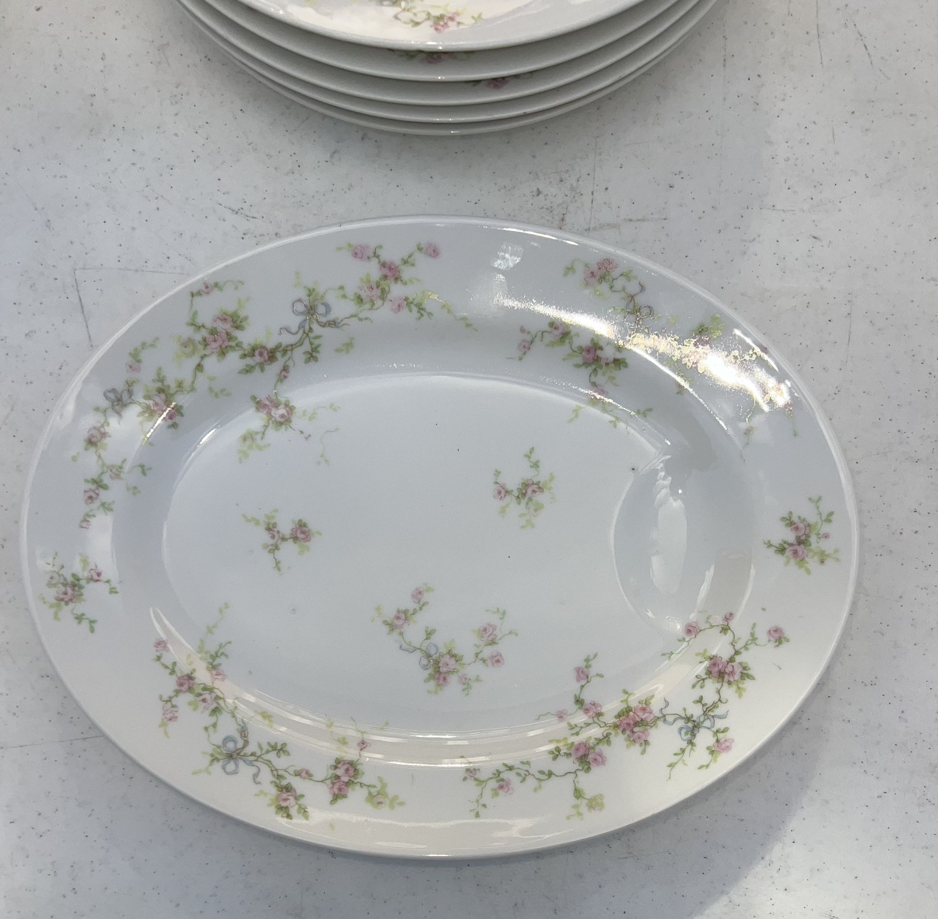 Pink Spray by HAVILAND Limoges France