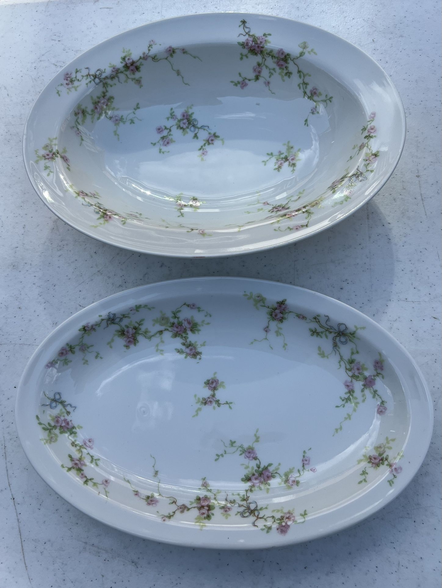 2 Theodore Havilland Limoges France Oval Serving Bowls - photo 2