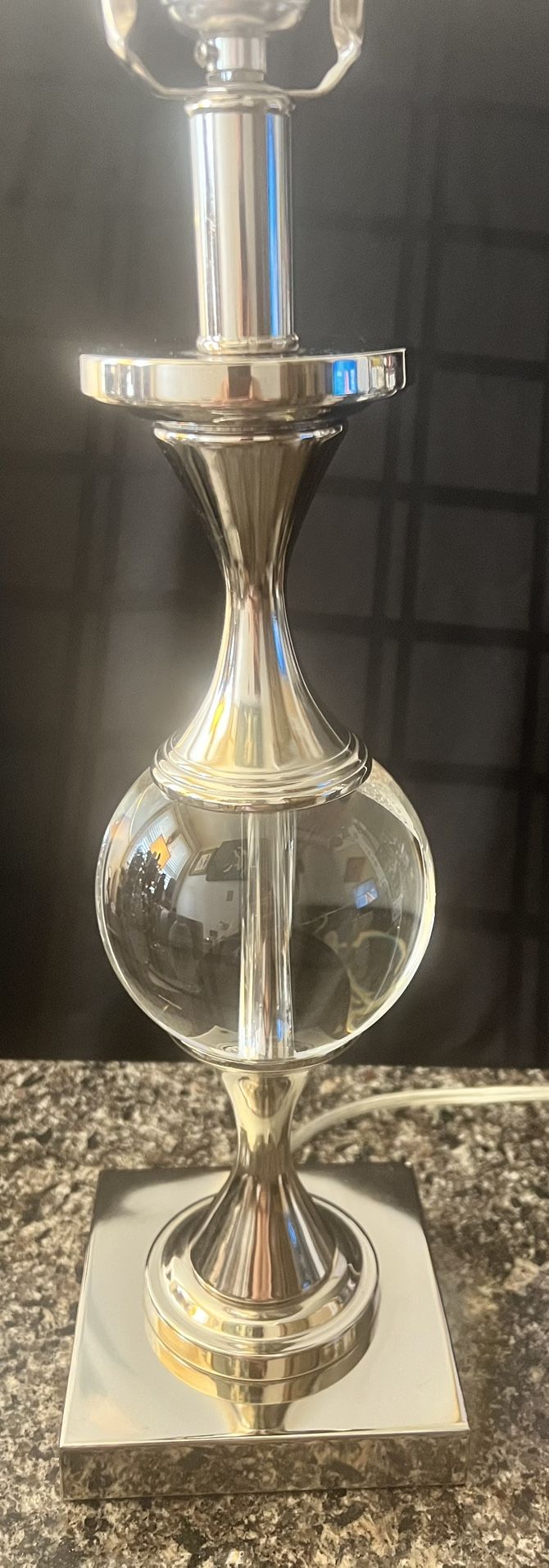 Sun Lite Crystal Ball & Silver Lamp - photo 2