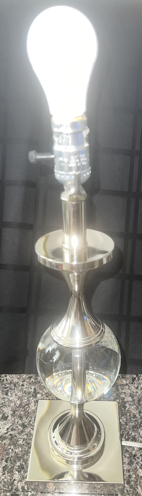 Sun Lite Crystal Ball & Silver Lamp - photo 3
