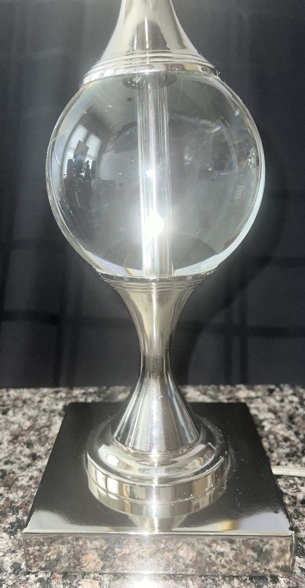 Sun Lite Crystal Ball & Silver Lamp - photo 5