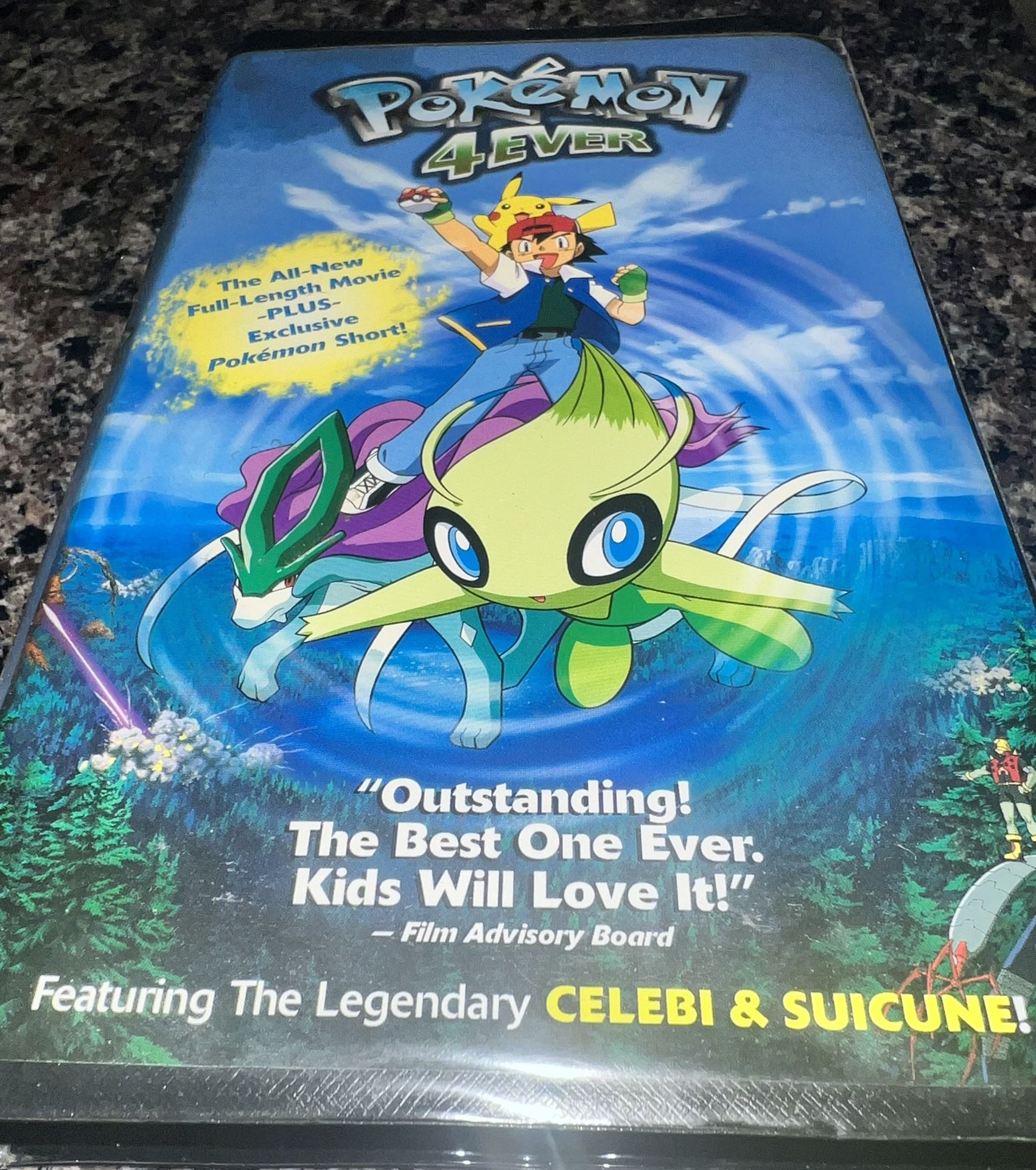 Pokemon 4 Ever VHS Tape 2003 Clamshell Miramax