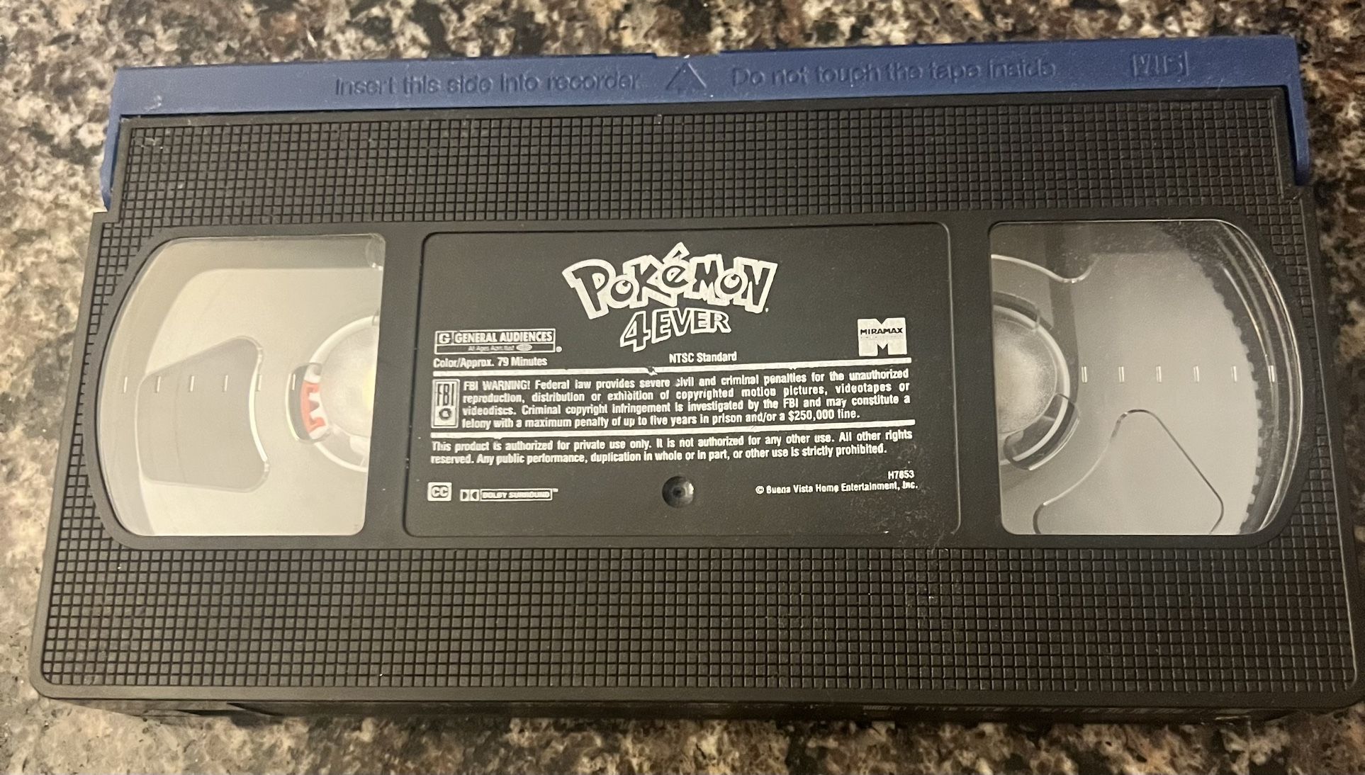 Pokemon 4 Ever VHS Tape 2003 Clamshell Miramax - photo 4