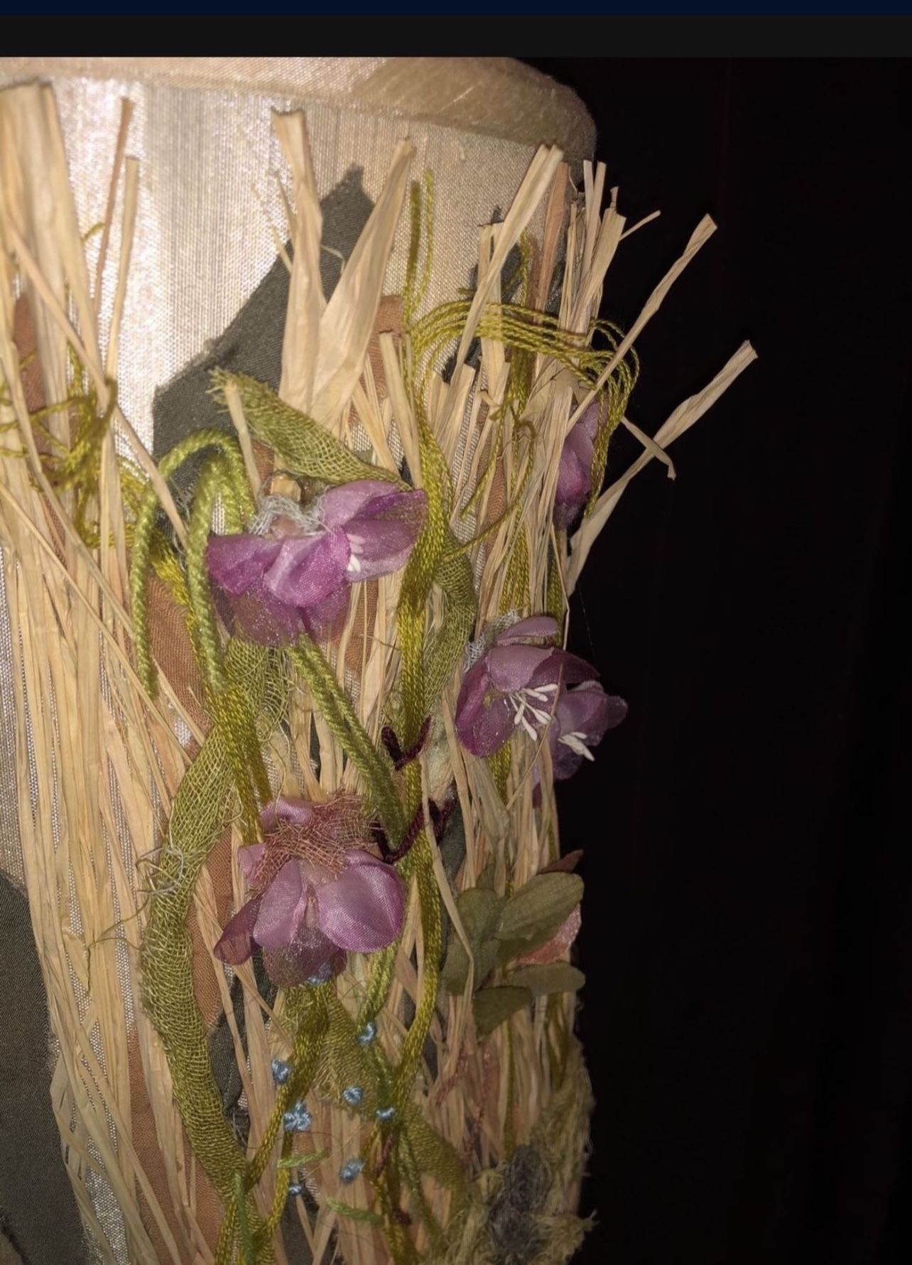 Monet Garden Flowers Table Lamp - Retails $250 - photo 2