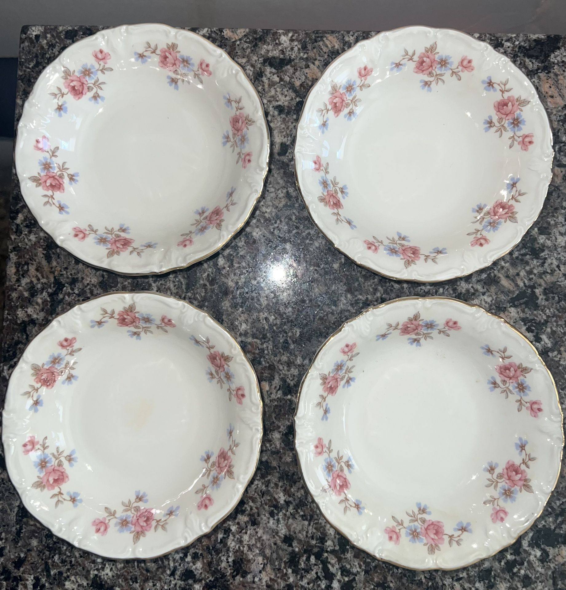 Royal Heidelberg Winterling Gold Trim Dessert Bowls (Set of 4) - photo 3