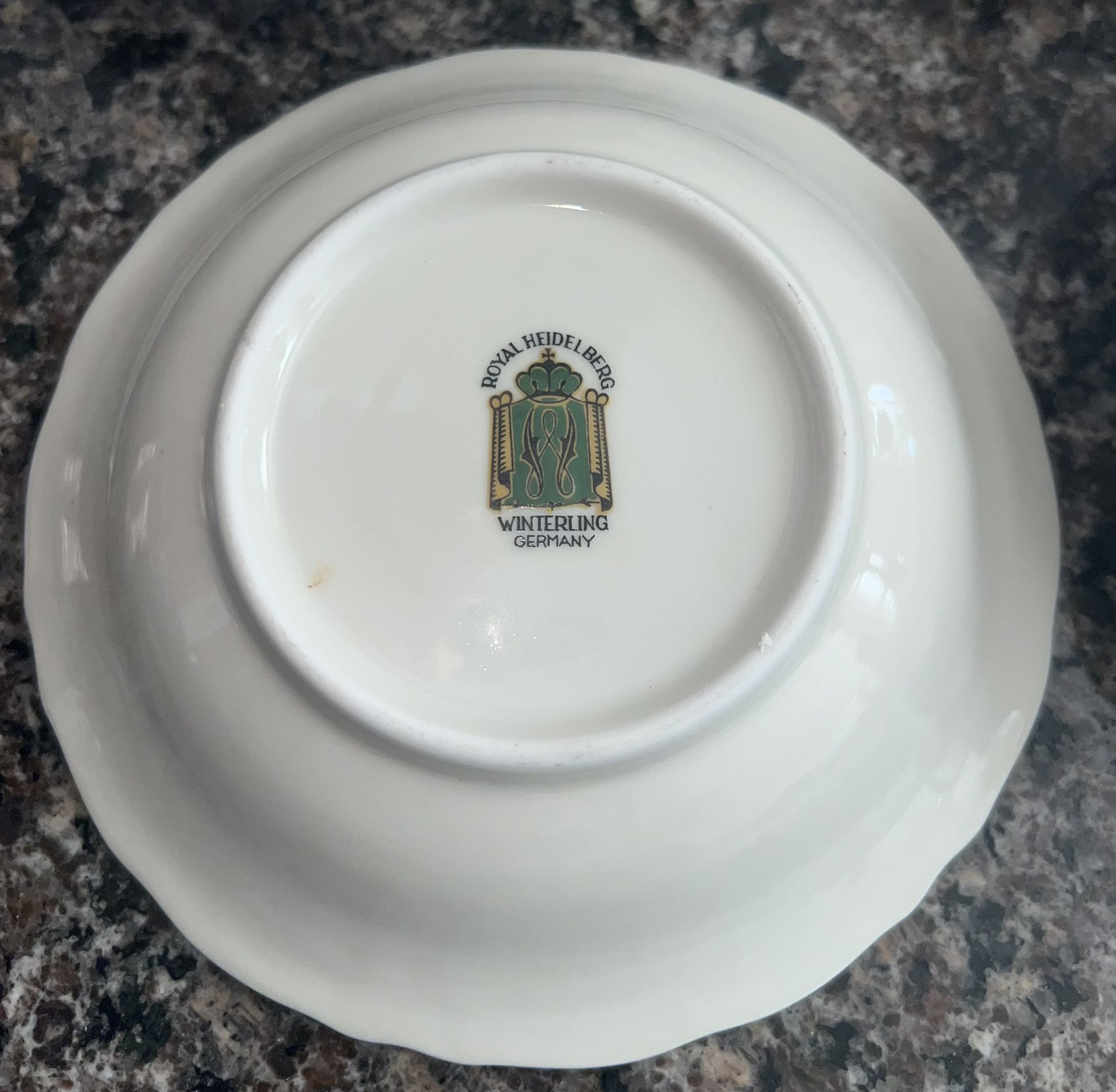 Royal Heidelberg Winterling Gold Trim Dessert Bowls (Set of 4) - photo 4